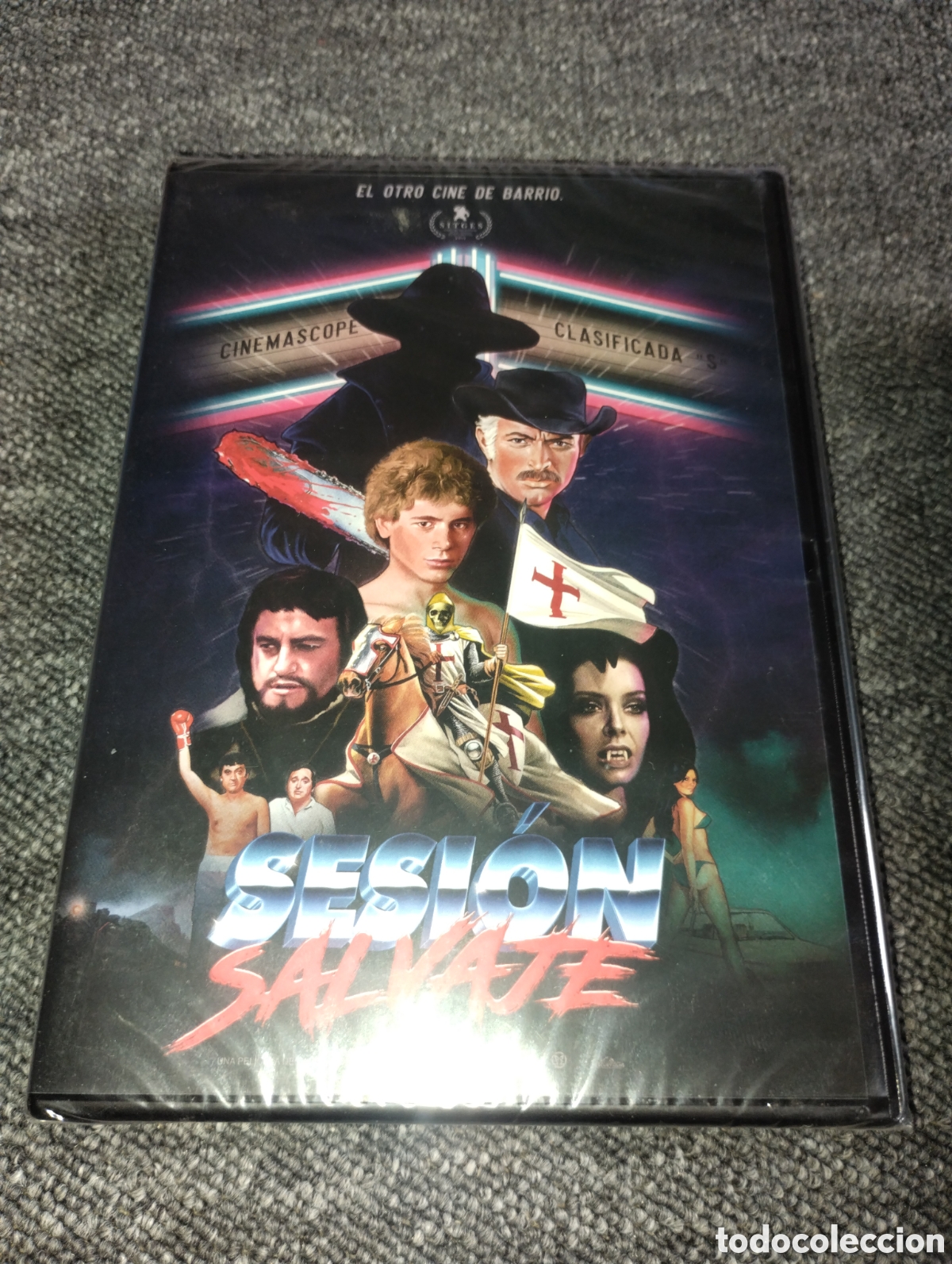 Cine: Sesi&oacute;n salvaje DVD precintado