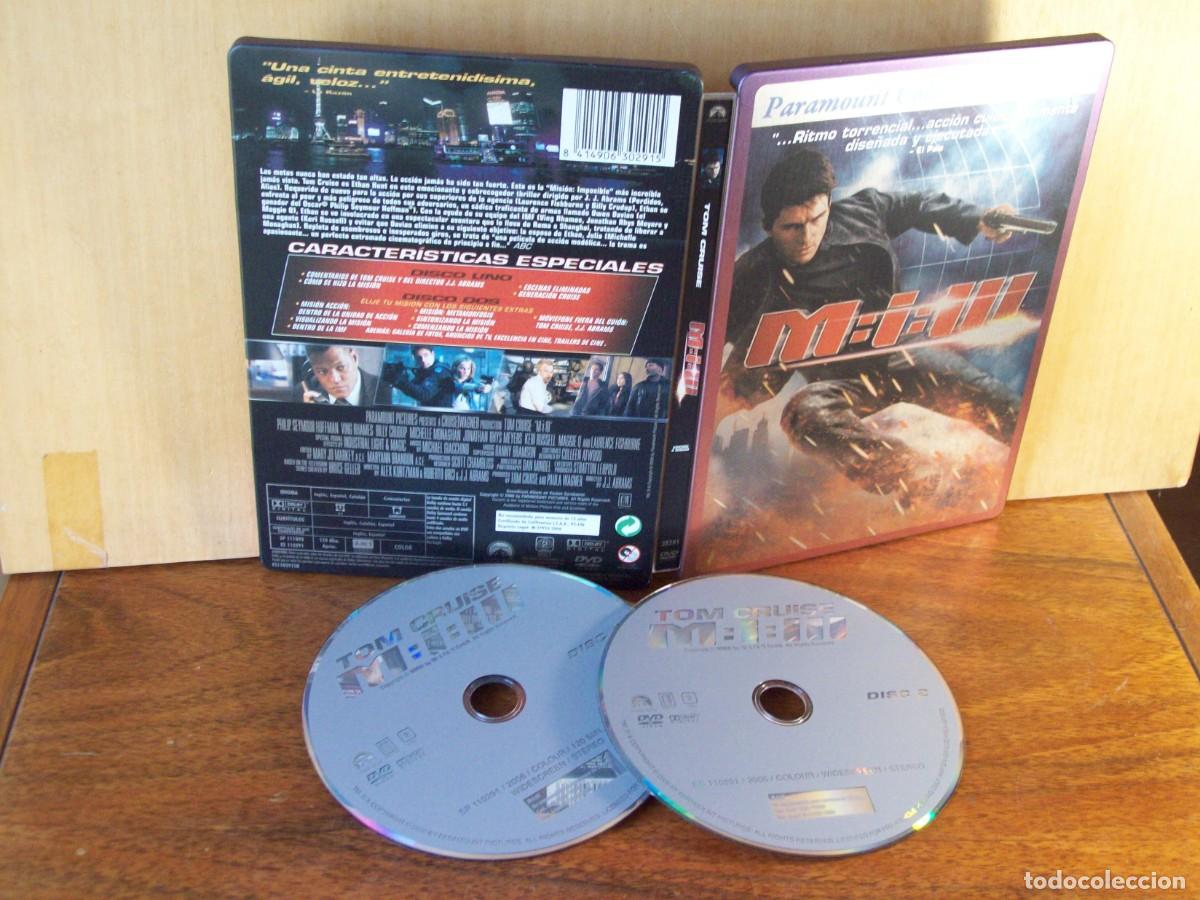 Cine: M : I : III MISION IMPOSIBLE - TOM CRUISE PHILIP SEYMOUR HOFFMAN - DOBLE DVD CAJA METALICA