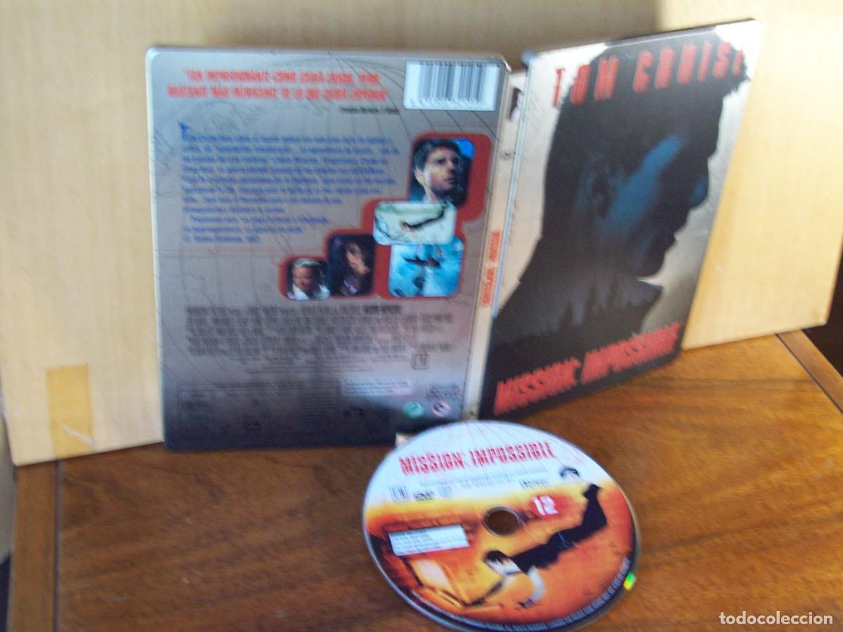 Cine: MISSION : IMPOSSIBLE - TOM CRUISE - JON VOIGHT - EMMANUELLE BEART DVD CAJA METALICA