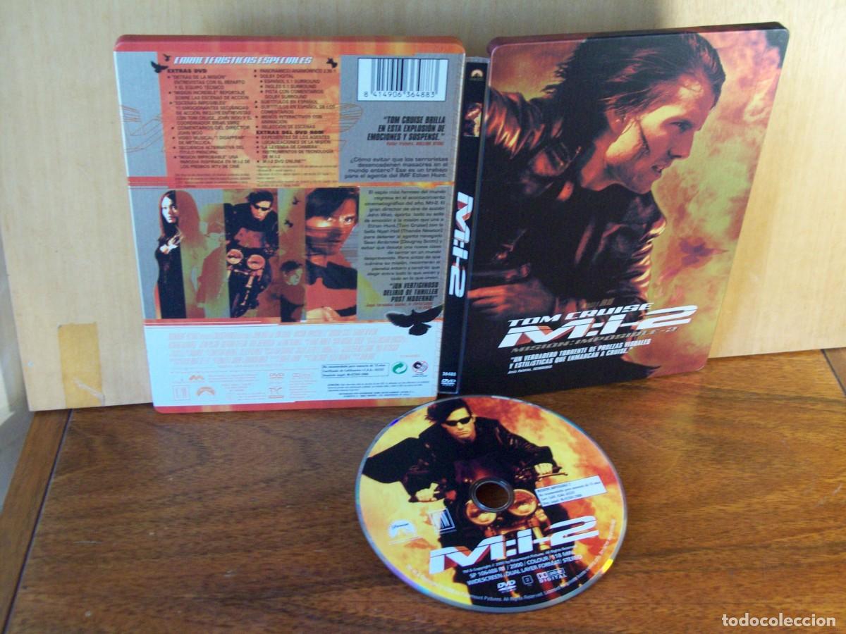 Cine: M : I : - 2 MISION IMPOSIBLE 2 - TOM CRUISE - DOUGRAY SCOTT - THA DVD CAJA METALICA