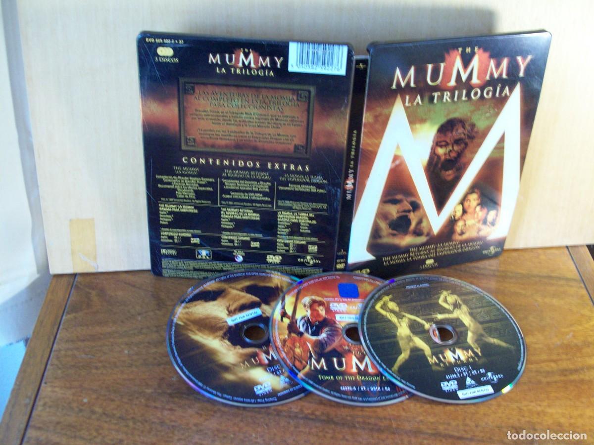 Cine: THE MUMMY - LA TRILOGIA - TRIPLE DVD EN CAJA METALICA