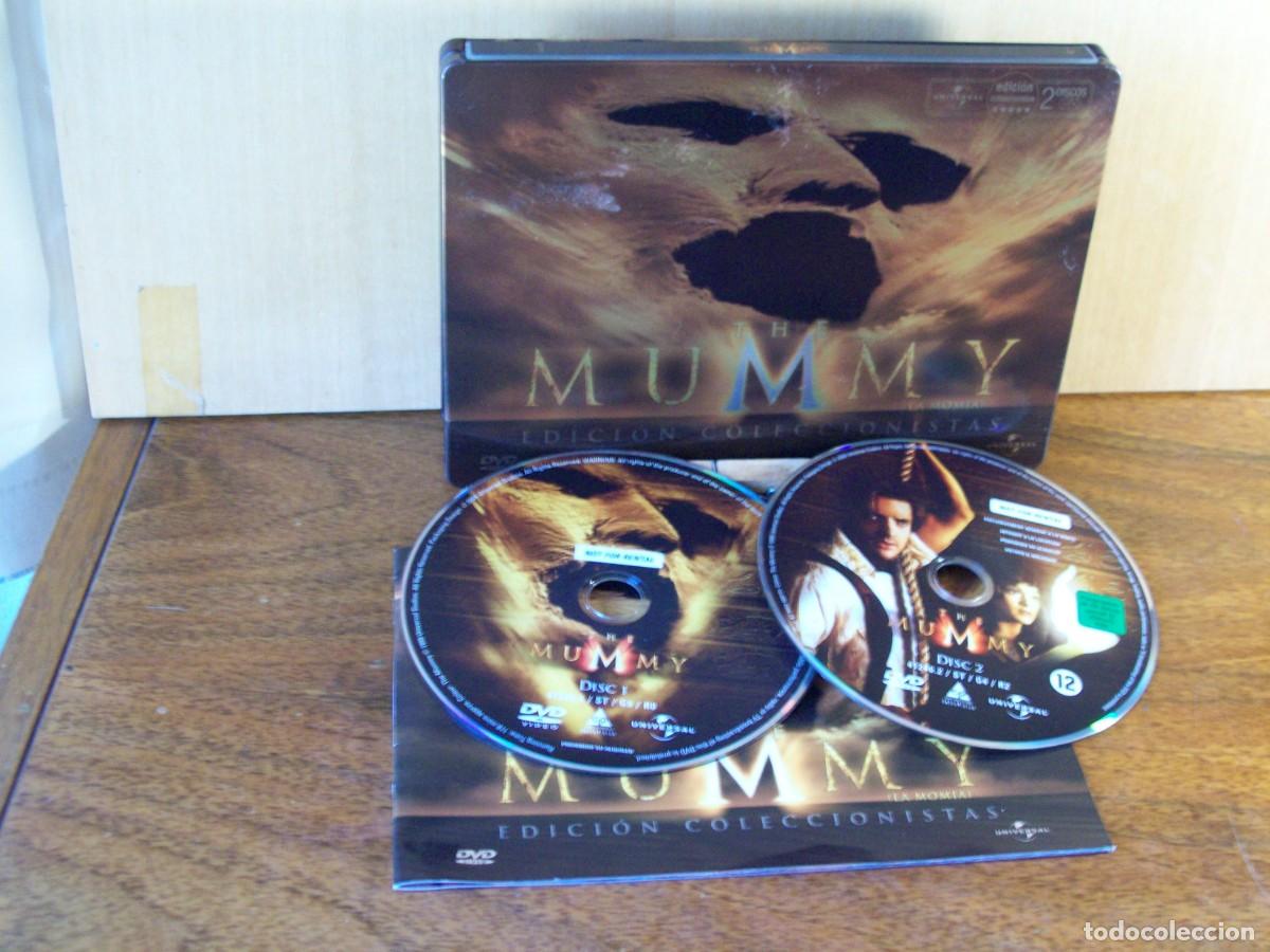 Cine: THE MUMMY ( LA MOMIA) - DOBLE DVD CON LIBRETO CAJA METALICA EDICION COLECCIONISTA