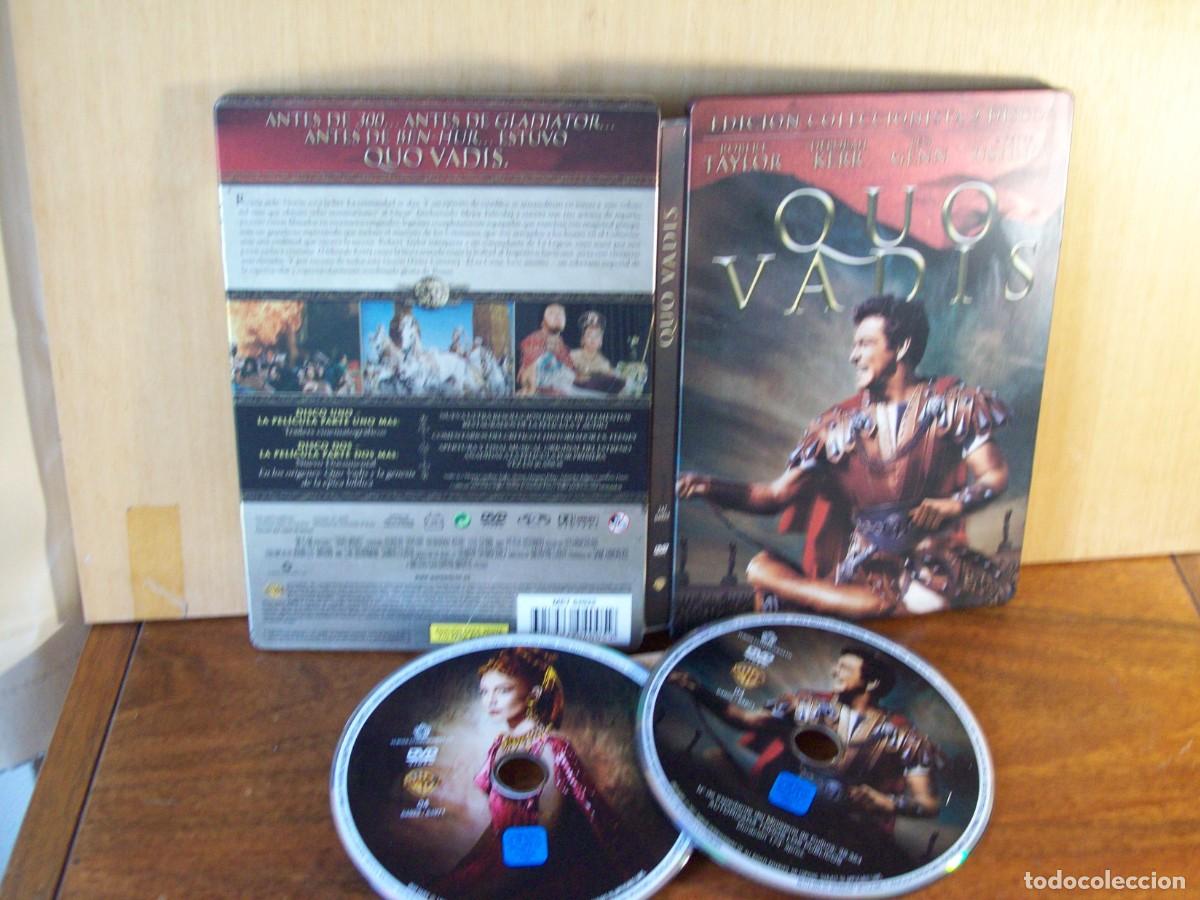 Cinema: QUO VADIS - ROBERT TAYLOR - DEBORAH KERR - DOBLE DVD CAJA METALICA EDICION COLECCIONISTA