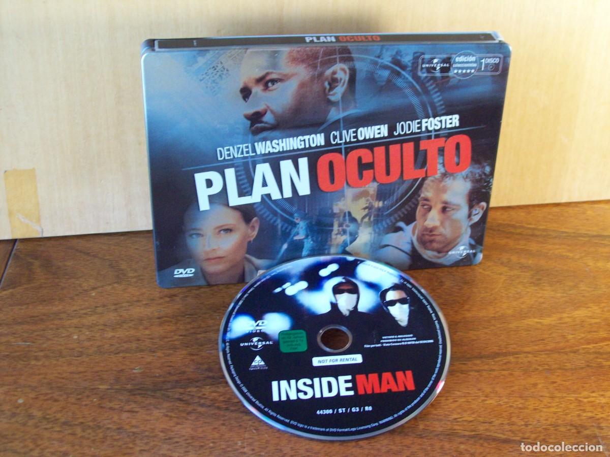 Cin&eacute;ma: PLAN OCULTO - DENZEL WASHINGTON - CLIVE OWEN - JODIE FOSTER - DVD CAJA METALICA