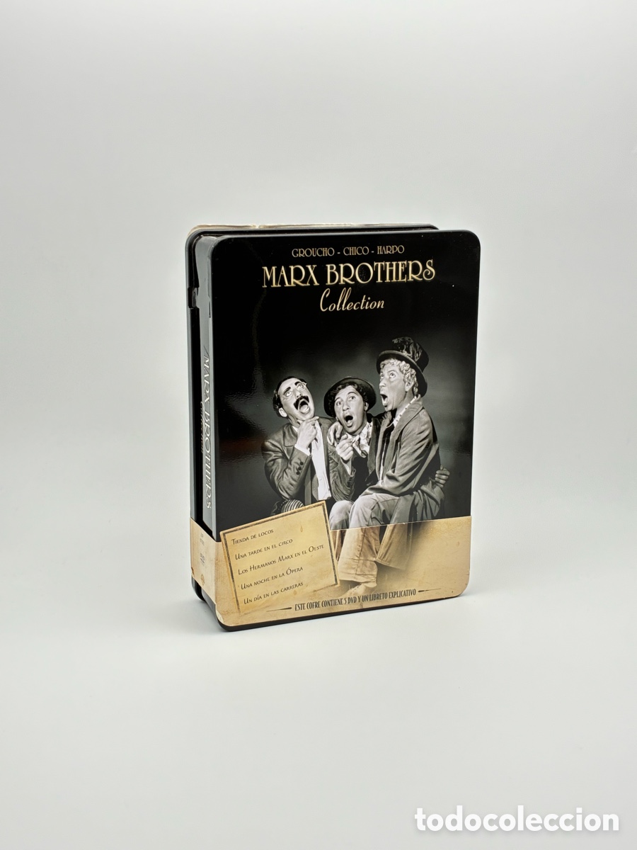 Cine: Pack Stelbook Los Hermanos Marx DVD
