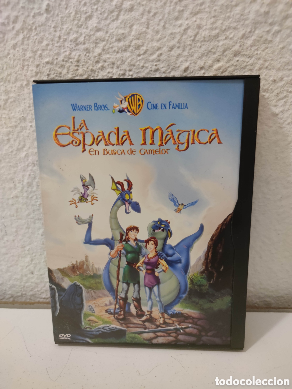 Cine: Dvd - La espada magica, en busca de Camelot - Animacion - Warner - 1998 - primera edicion