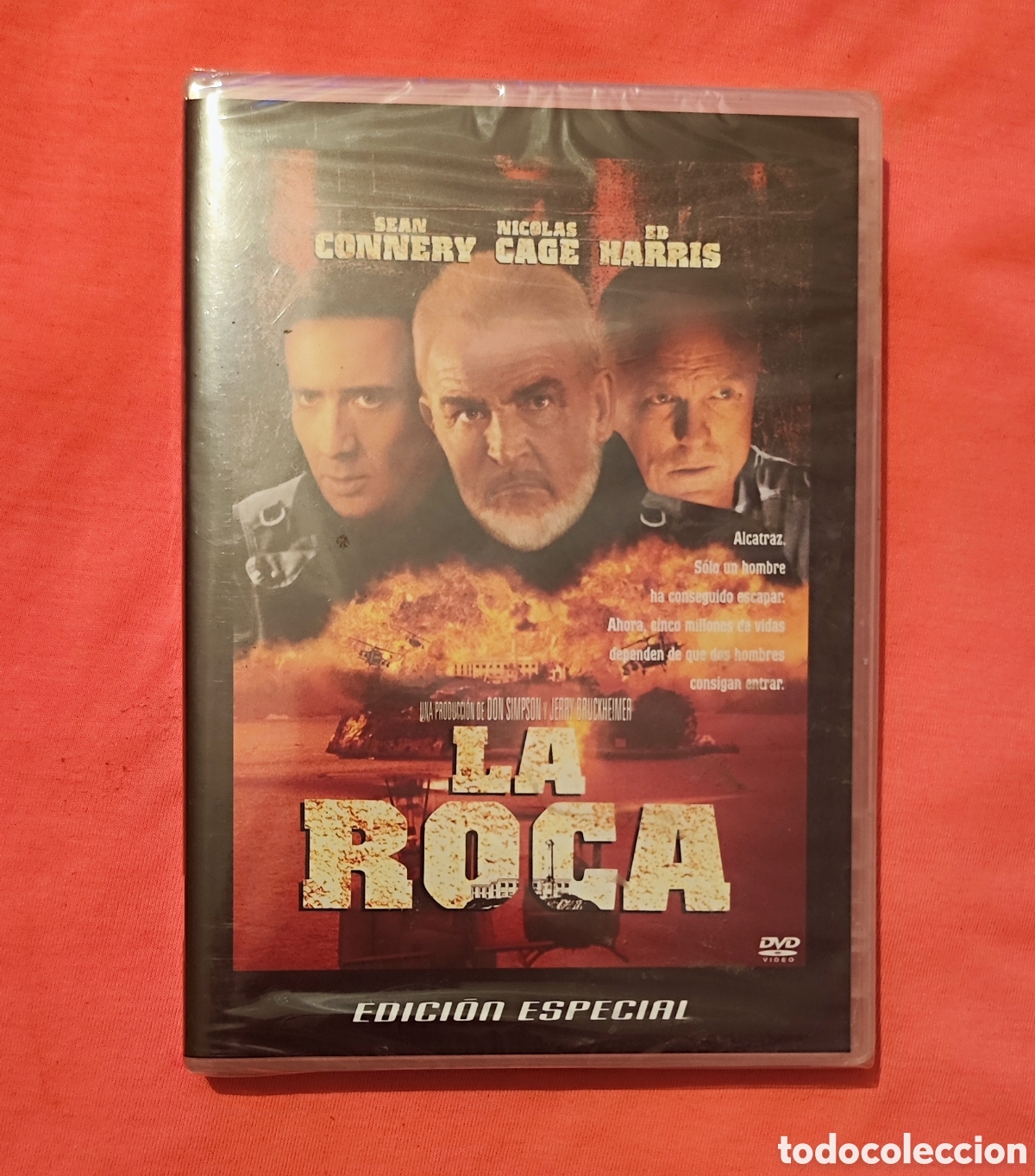 Cine: La roca DVD Precintado Nicol&aacute;s Cage Sean Connery
