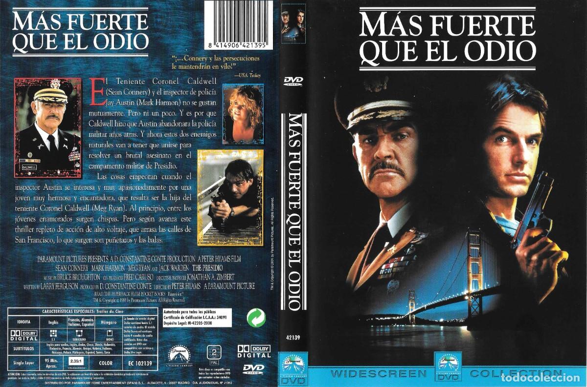 Cine: M&Aacute;S FUERTE QUE EL ODIO - PETER HYAMS