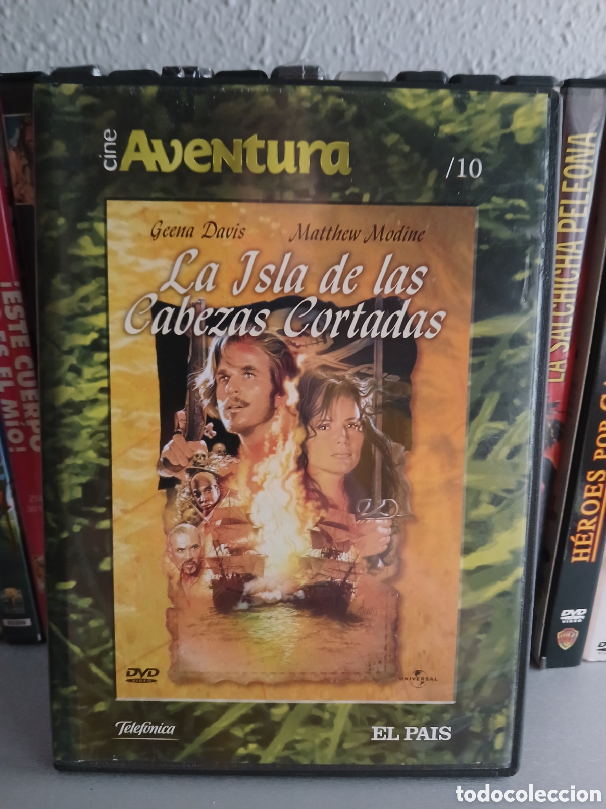 Cine: La Isla de las Cabezas Cortadas DVD Tapa Fina CineYVideojuegosAlMejorPrecio