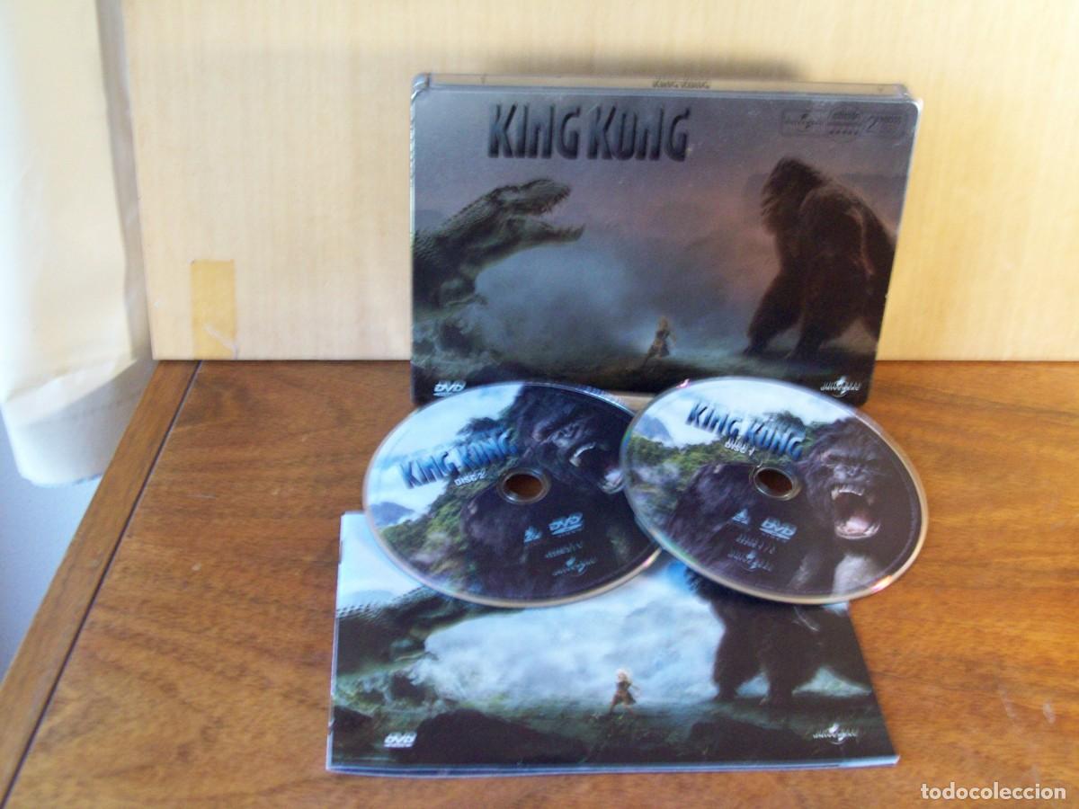 Cine: KING KONG DOBLE DVD CAJA METALICA EDICION COLECCIONISTAS CON LIBRETO