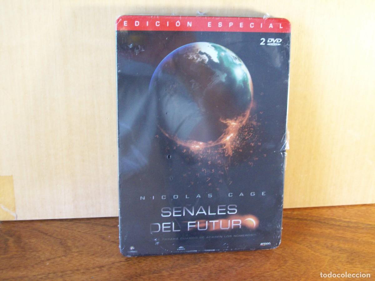 Cine: SE&Ntilde;ALES DEL FUTURO - NICOLAS CAGE - DOBLE DVD EDICION ESPECIAL CAJA METALIA NUEVO PRECINTADO