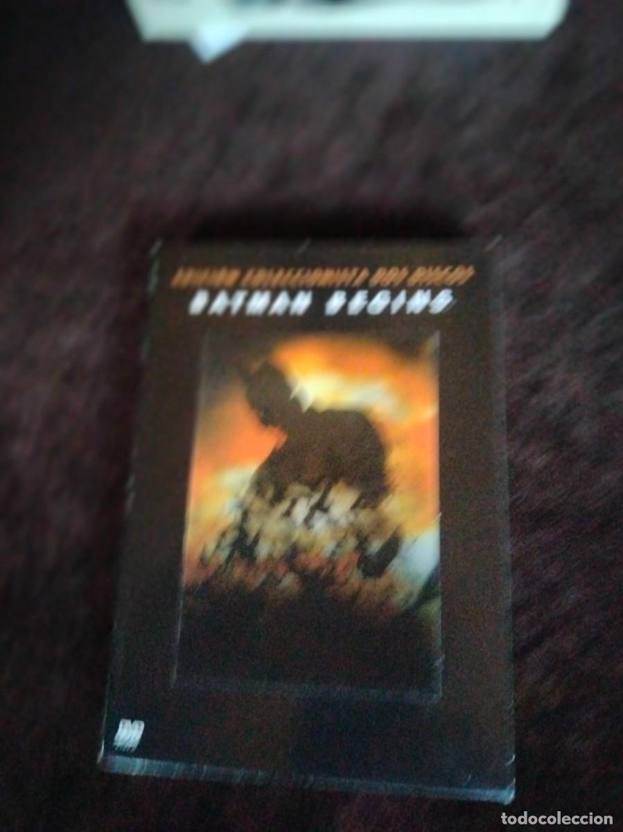 Cine: batman begins - edicion coleccionista dos discos + comic - dvd casi como nuevos