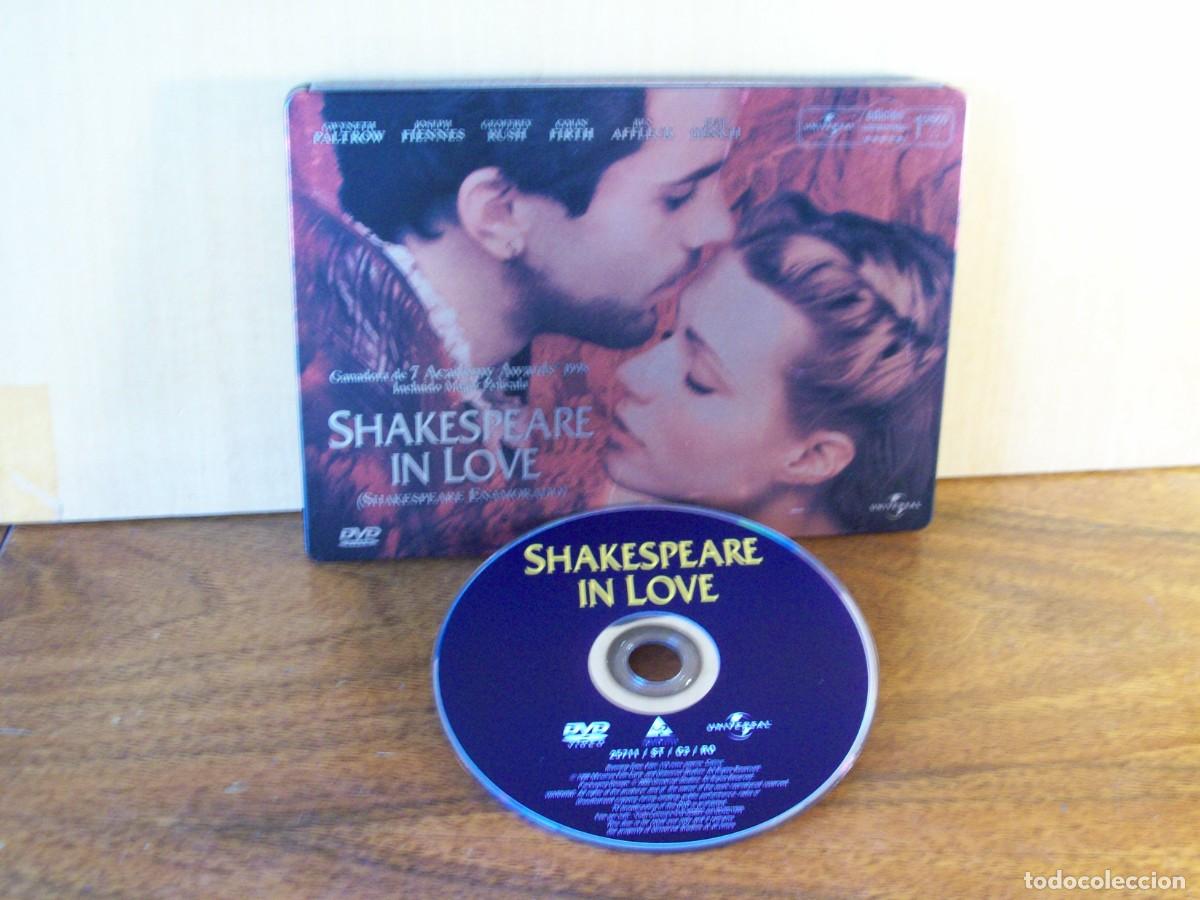 Cine: SHAKESPEARE IN LOVE - DVD CAJA METALICA EDICION COLECCIONISTA - GANADORA DE 7 ACADEMY AWARDS