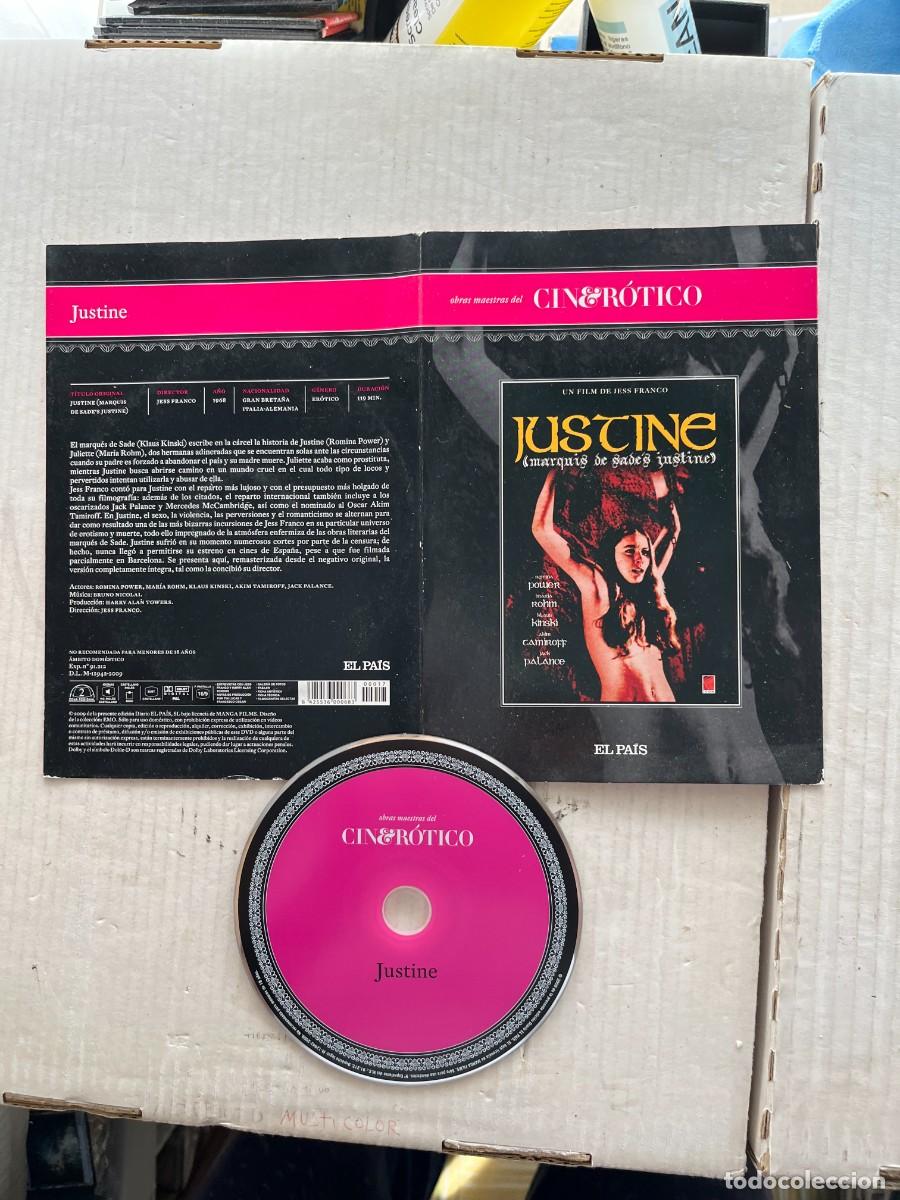 Cine: JUSTINE CINE EROTICO DVD PELICULA