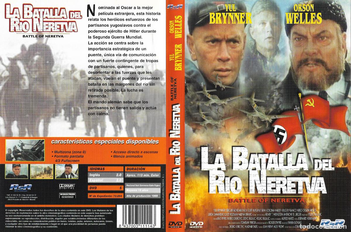 Cine: LA BATALLA DEL RIO NERETVA (BEST SELLER). RSR. (En stock) Pel&iacute;cula DVD. (Best seller) (LIQUIDACION)