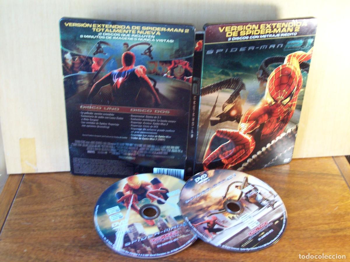 Cine: SPIDER - MAN 2 - DOBLE DVD CAJA METALICA VERSION EXTENDIDA CON METRAJE INEDITO