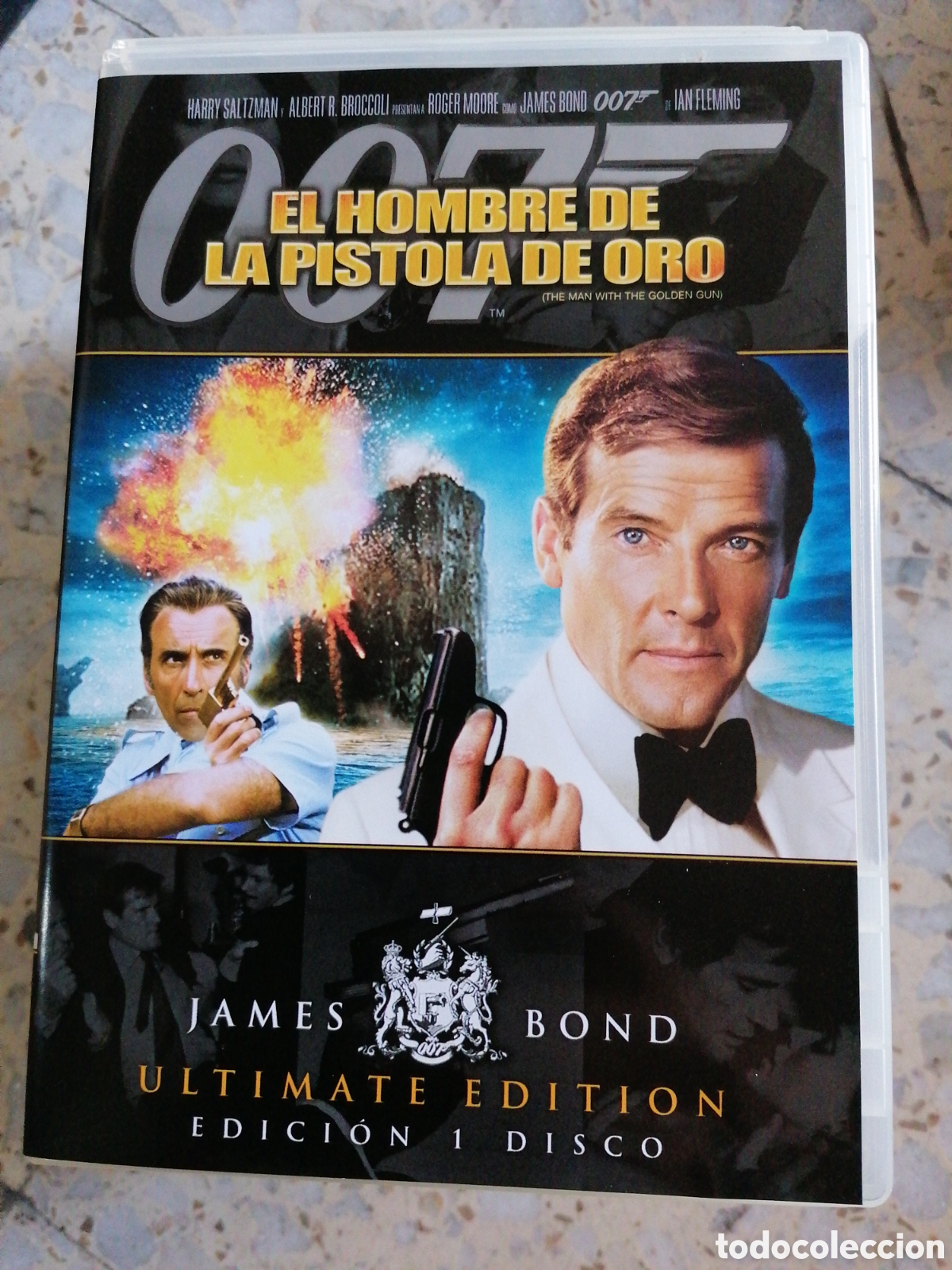 Cine: DVD JAMES BOND 007 EL HOMBRE DE LA PISTOLA DE ORO ULTIMATE EDICION 1 DISCO ROGER MOORE