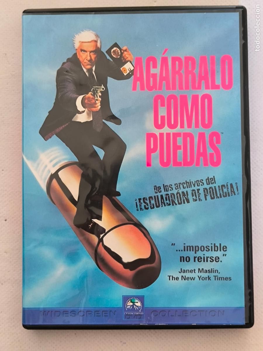 Cine: DVD AGARRALO COMO PUEDAS - LESLIE NIELSEN (A7)