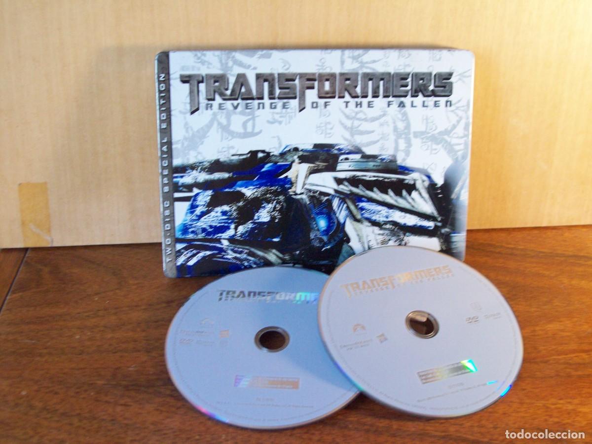 Cine: TRANSFORMER - REVENGE OF THE FALLEN - DOBLE DVD CAJA METALICA EDICION ESPECIAL