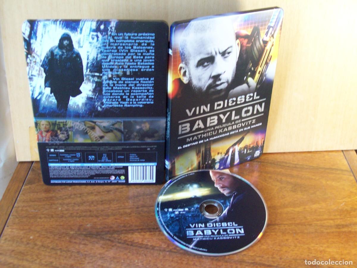 Cine: BABYLON - VIN DIESEL - GERARD DIPARDIEU - MICHELLE YECH - CHARLOTTE RAMPLING DVD CAJA METALICA