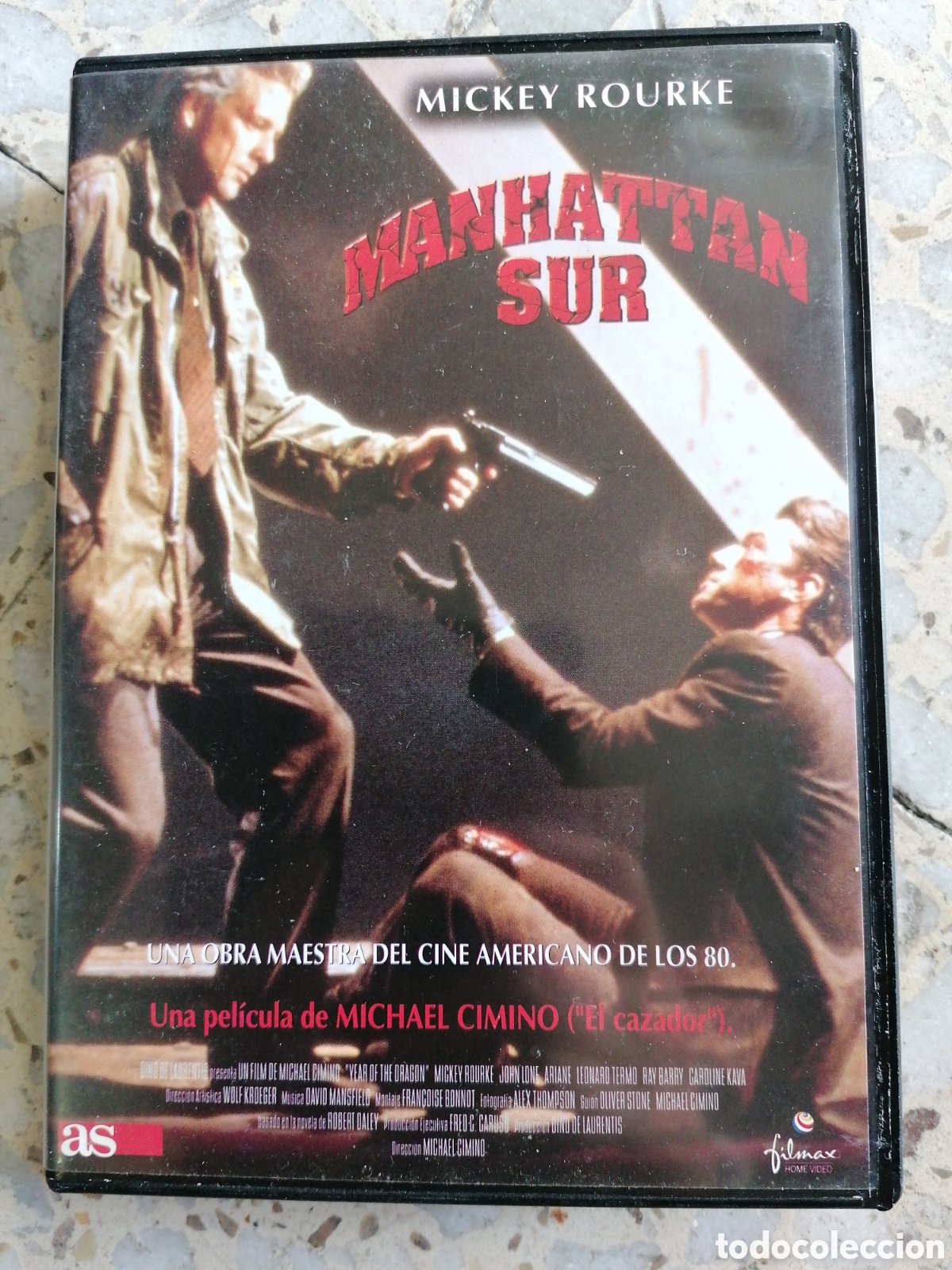 Cinema: DVD MANHATTAN SUR MICKEY ROURKE COMO NUEVO