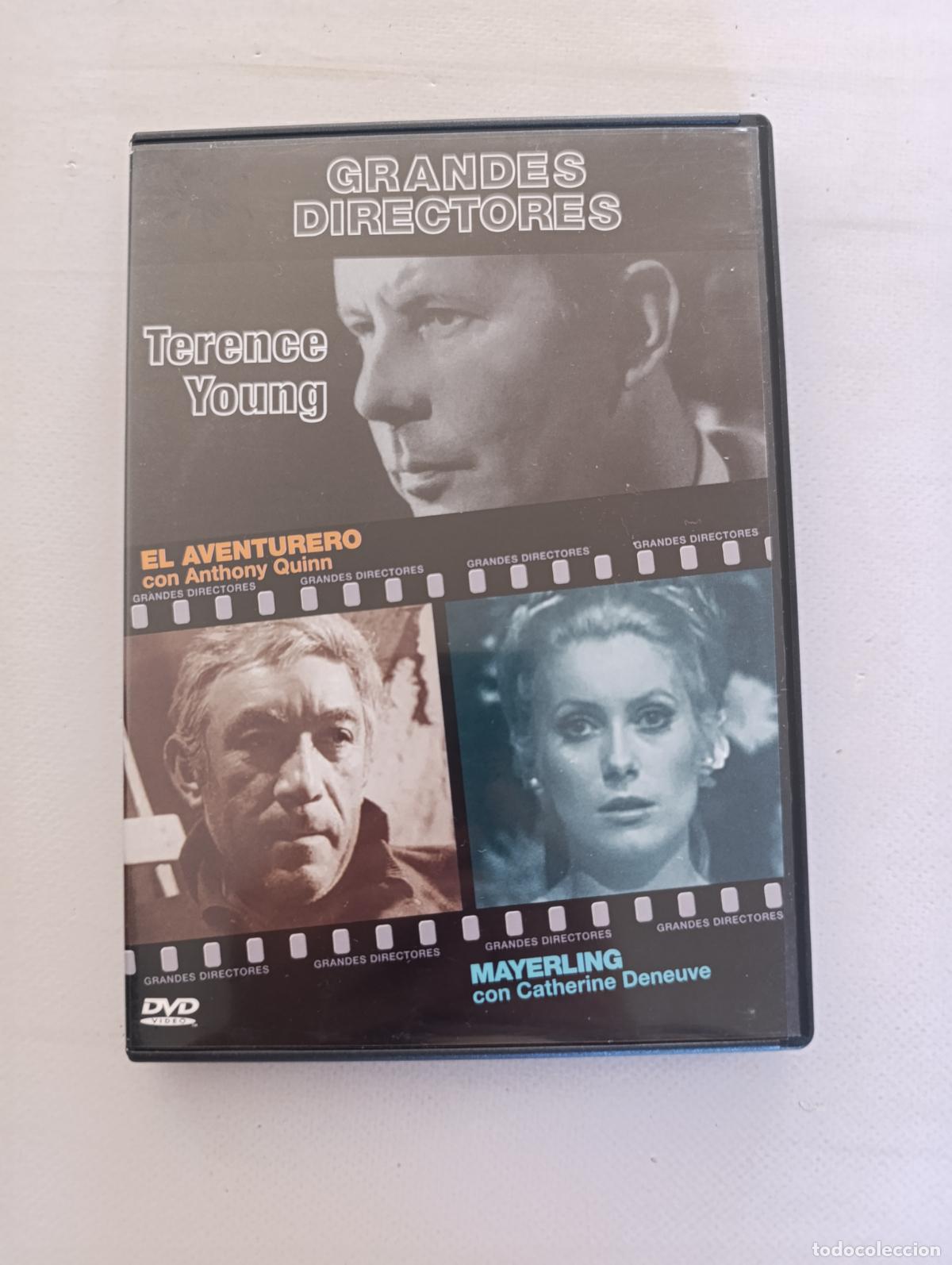 Cine: DVD EL AVENTURERO / MAYERLING - TERENCE YOUNG - GRANDES DIRECTORES (1I)