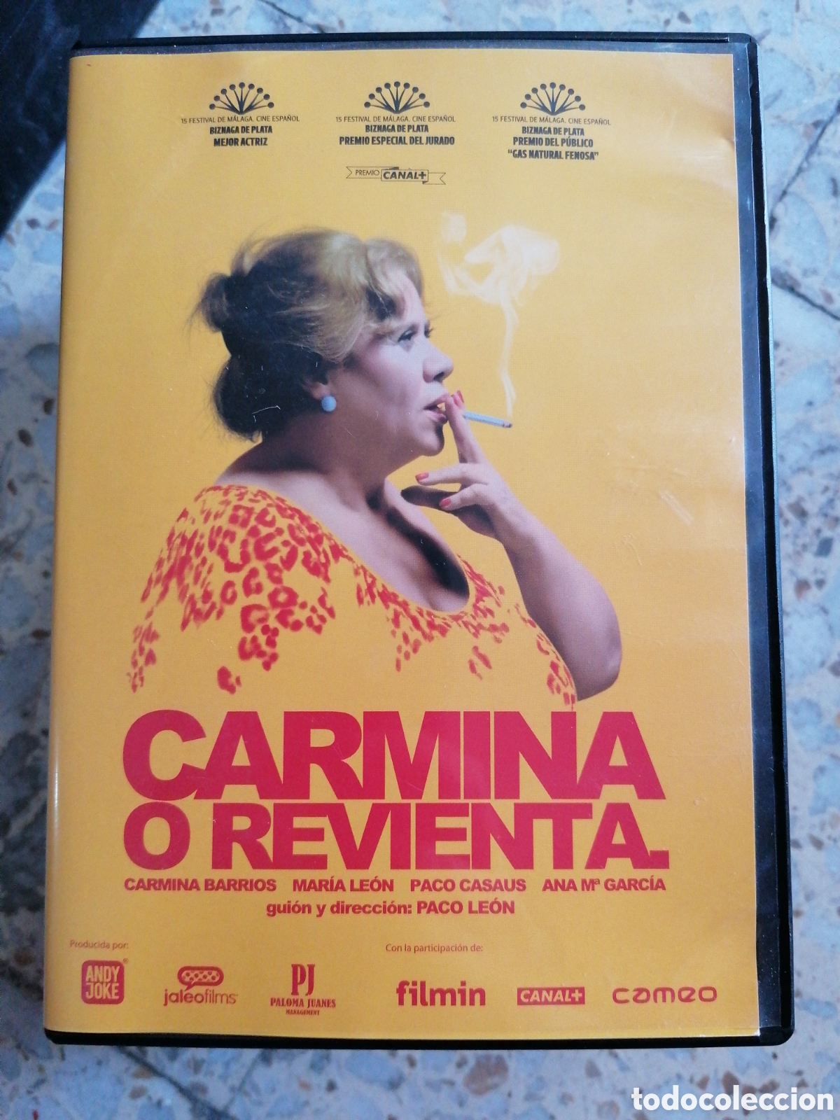 Cine: DVD CARMINA O REVIENTA CARMINA BARRIOS MARIA LEON COMO NUEVA