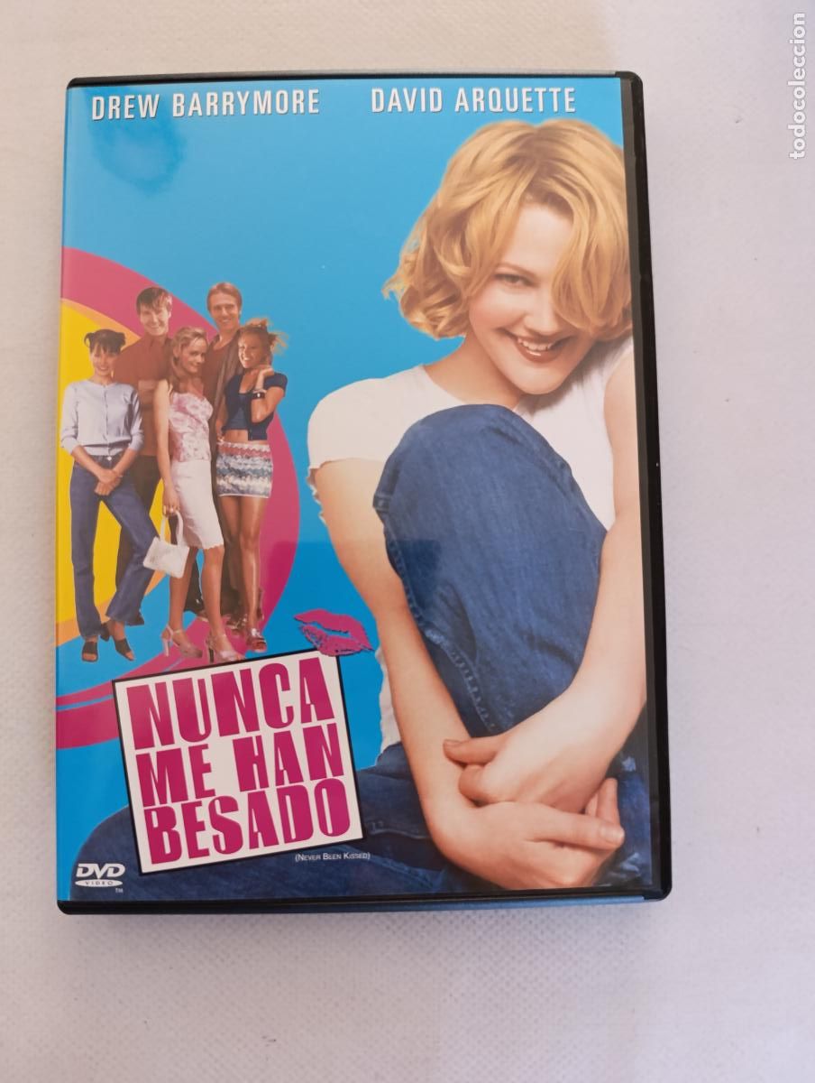 Cine: DVD NUNCA ME HAN BESADO - DREW BARRYMORE, DAVID ARQUETTE (1R)