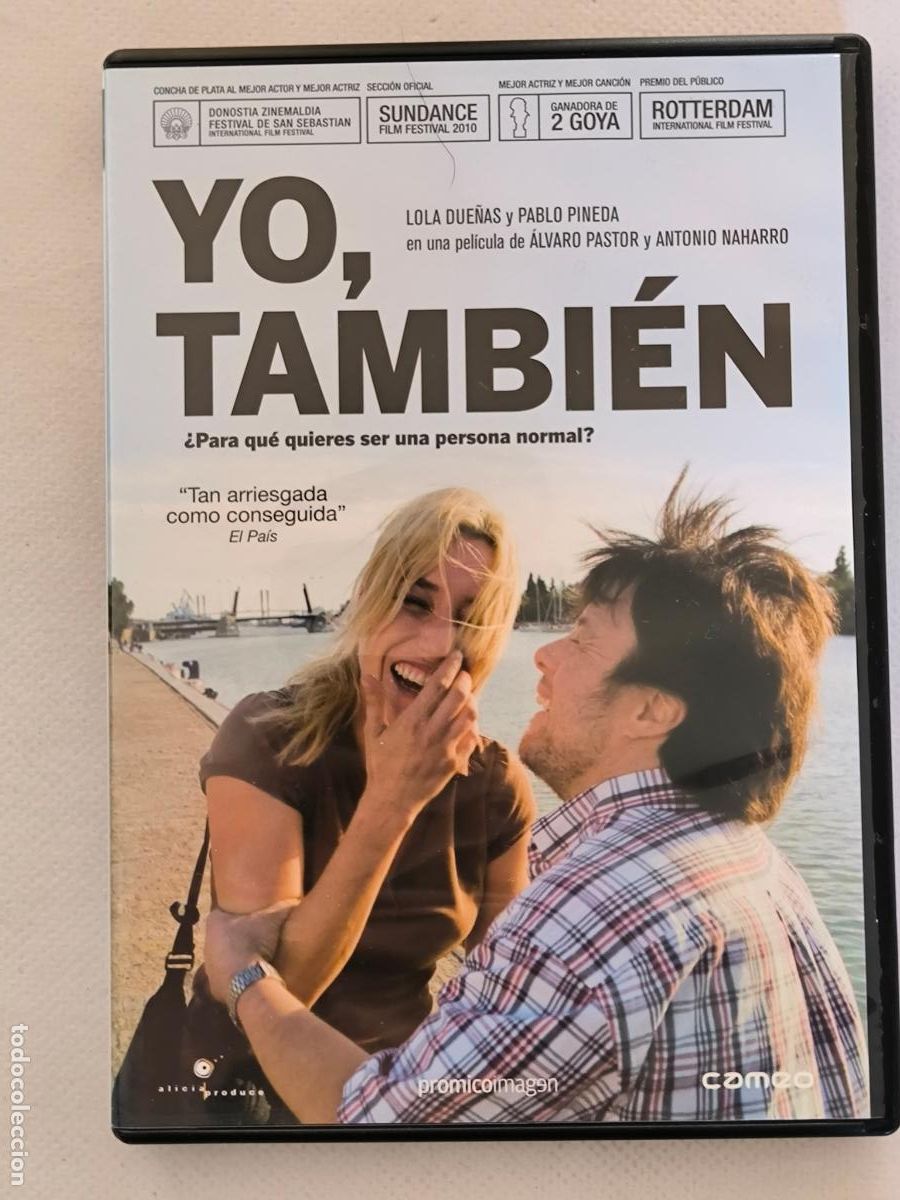 Cine: DVD YO, TAMBIEN - PABLO PINEDA (C7)