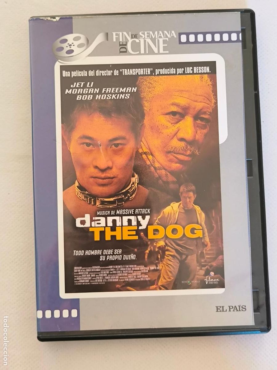 Cine: DVD DANNY THE DOG - JET LI, MORGAN FREEMAN (1U)