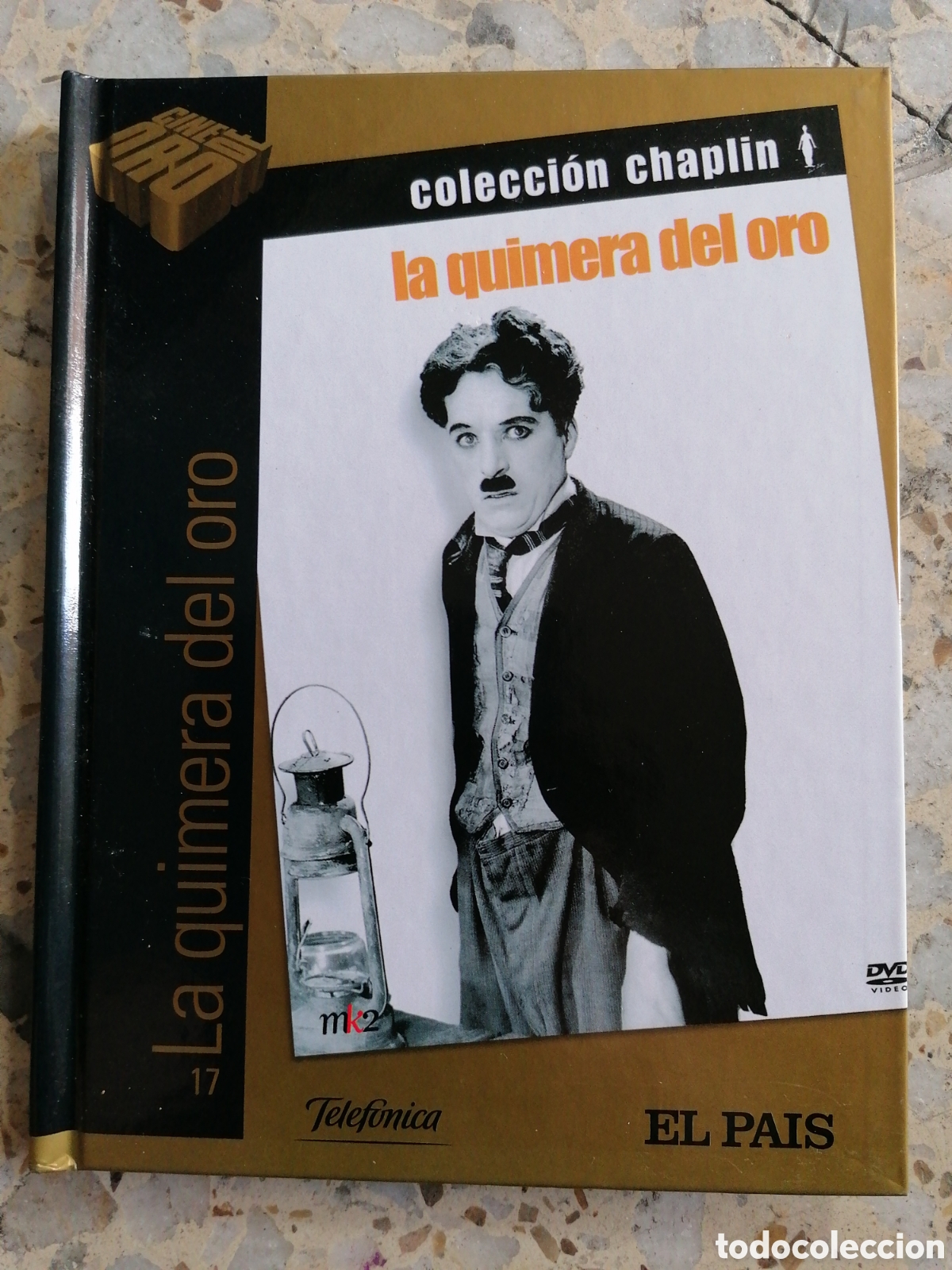 Cine: DVD LA QUIMERA DEL ORO COLECCION CHAPLIN EL PAIS 17 DVD + LIBRO