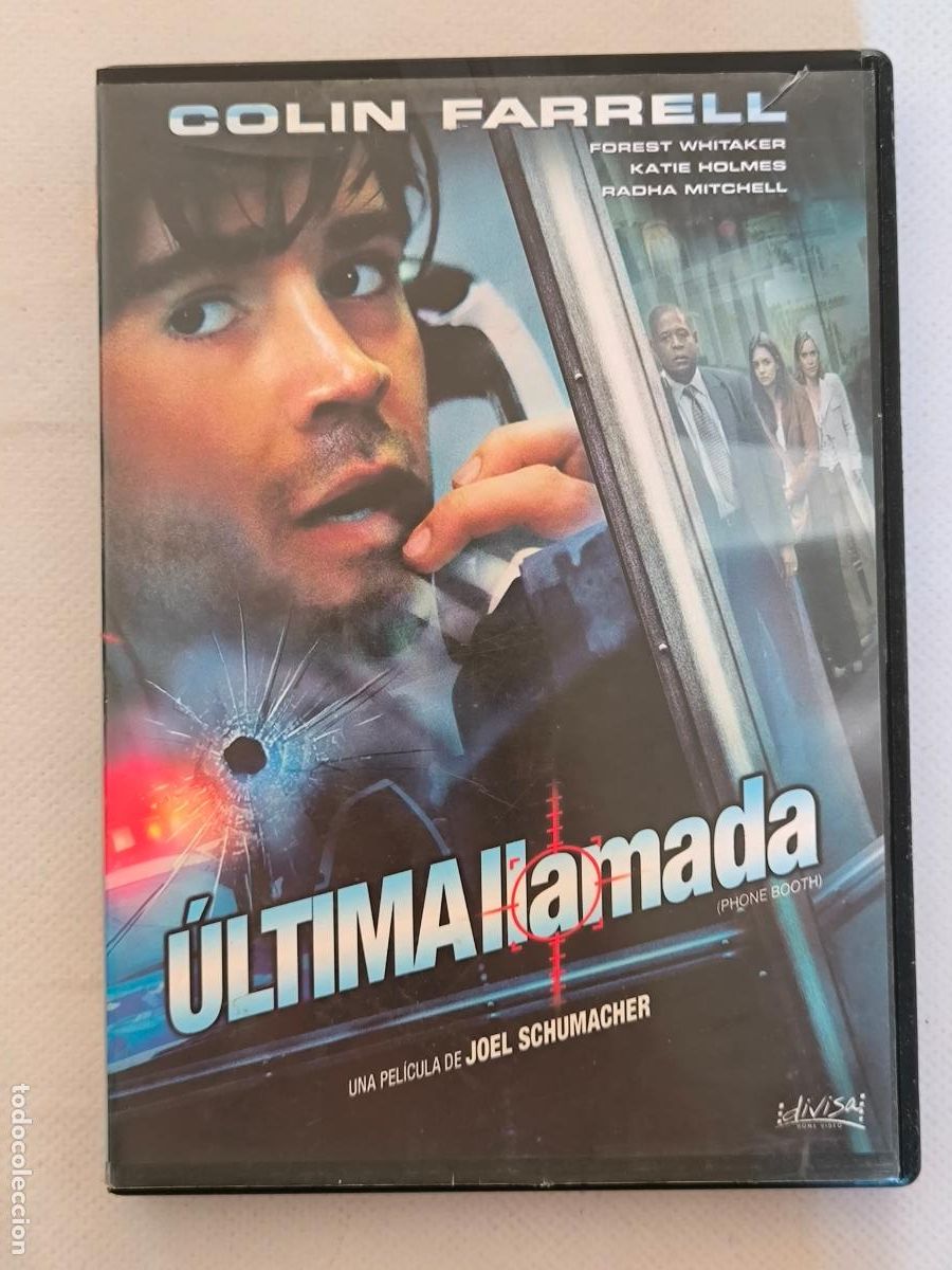 Cine: DVD ULTIMA LLAMADA - JOEL SCHUMACHER (1U)