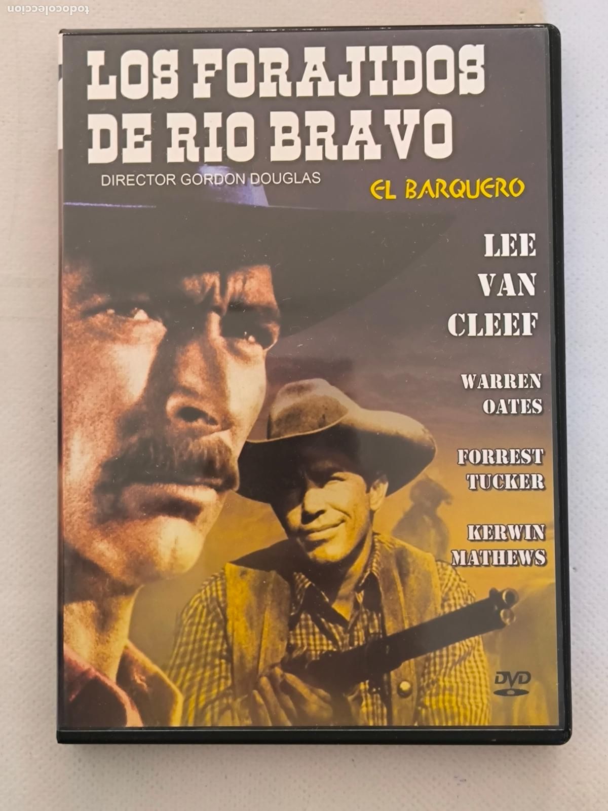 Cine: DVD LOS FORAJIDOS DE RIO BRAVO - LEE VAN CLEEF (4P)