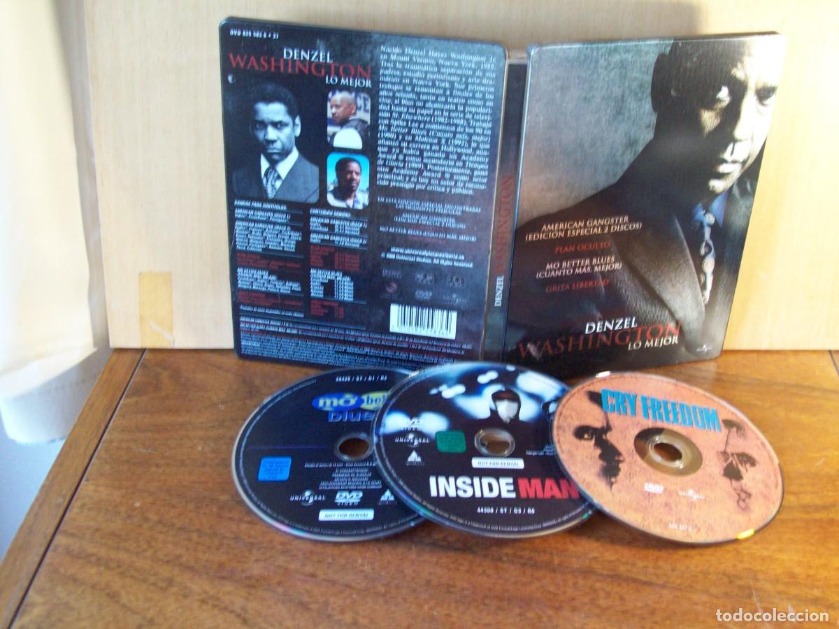 Cine: DENZEL WASHINTON (LO MEJOR) - 5 DVDS DE SUS MEJORES PELICULAS