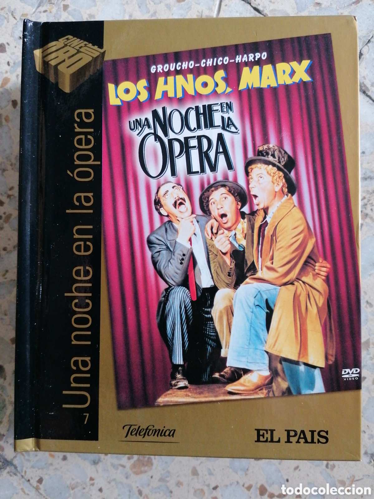 Cine: DVD UNA NOCHE EN LA OPERA COLECCION EL PAIS 7 DVD + LIBRO
