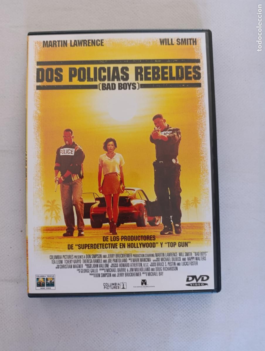 Cine: DVD DOS POLICIAS REBELDES (BAD BOYS) - MARTIN LAWRENCE, WILL SMITH (4F)