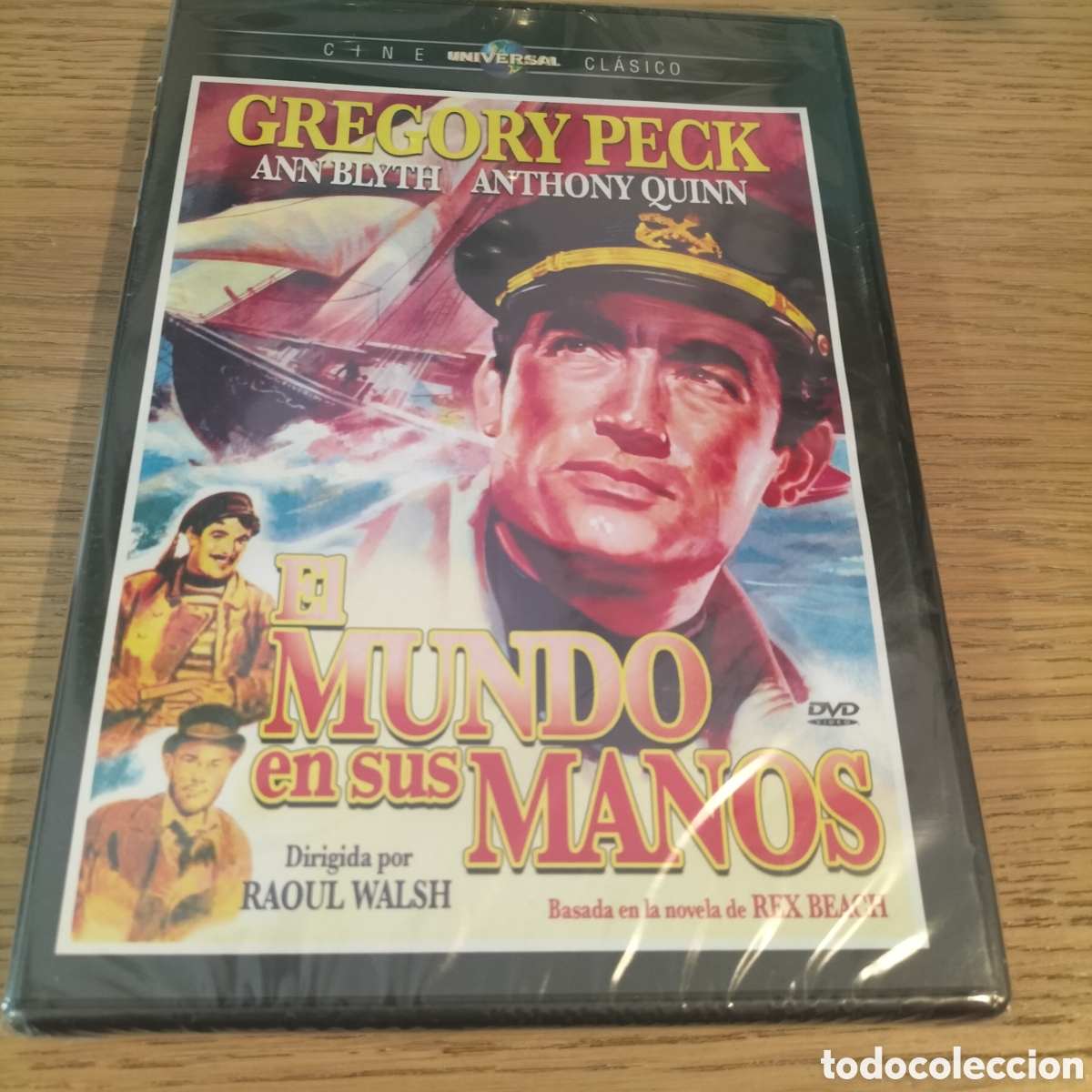 Cine: EL MUNDO EN SUS MANOS - DIRIGIDA POR RAOUL WALSH - CL&Aacute;SICO DE AVENTURAS - NUEVA
