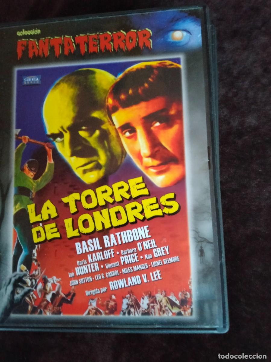 Cine: la torre de londres - dvd casi como nuevo