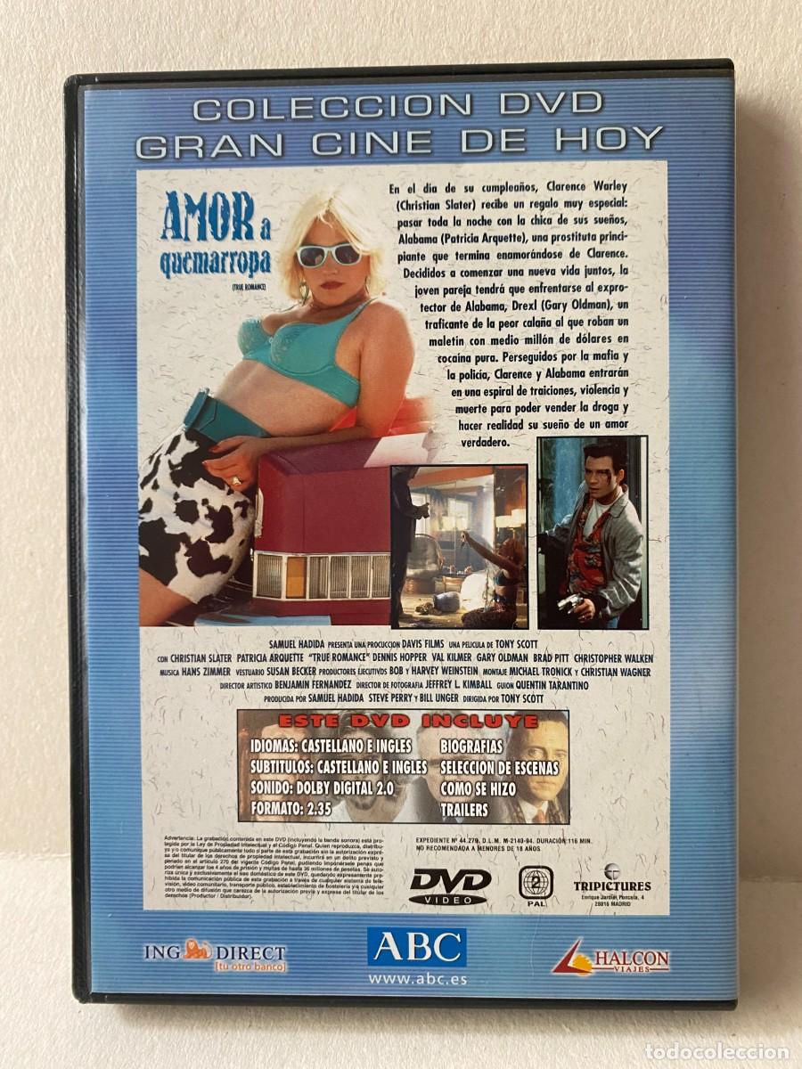 Cine: Amor A Quemarropa (DVD) - Foto 2