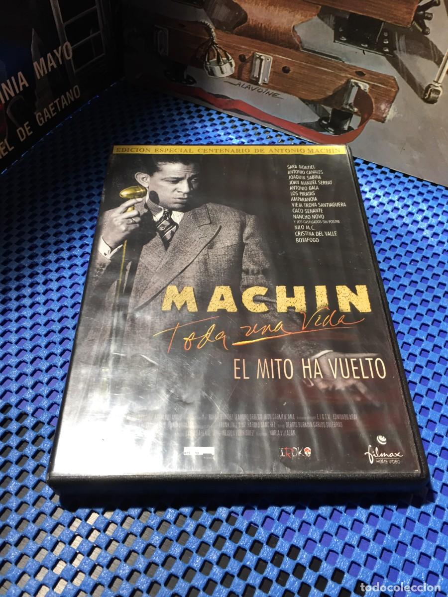 Cine: Dvd Machin toda una vida el mito ha vuelto