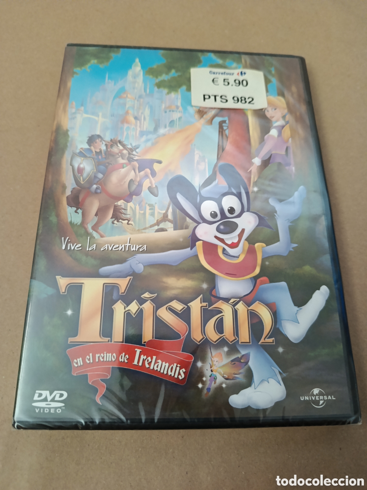 Cinema: Dvd. Trist&aacute;n en el reino de Irelandis. Precintado.
