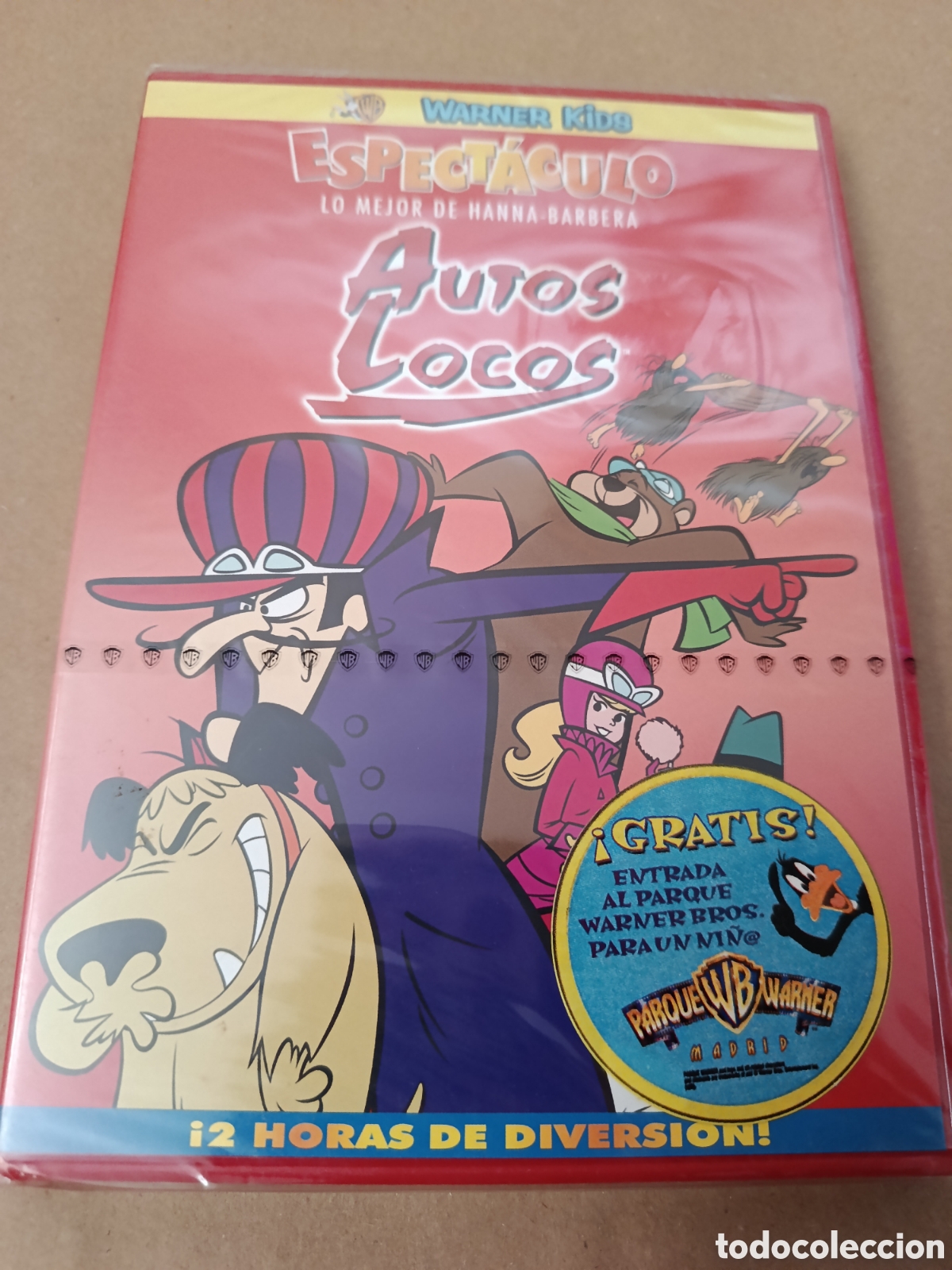 Cin&eacute;ma: Dvd. Autos locos. Precintado. Espect&aacute;culo. Lo mejor de Hanna-Barbera. Descatalogado.