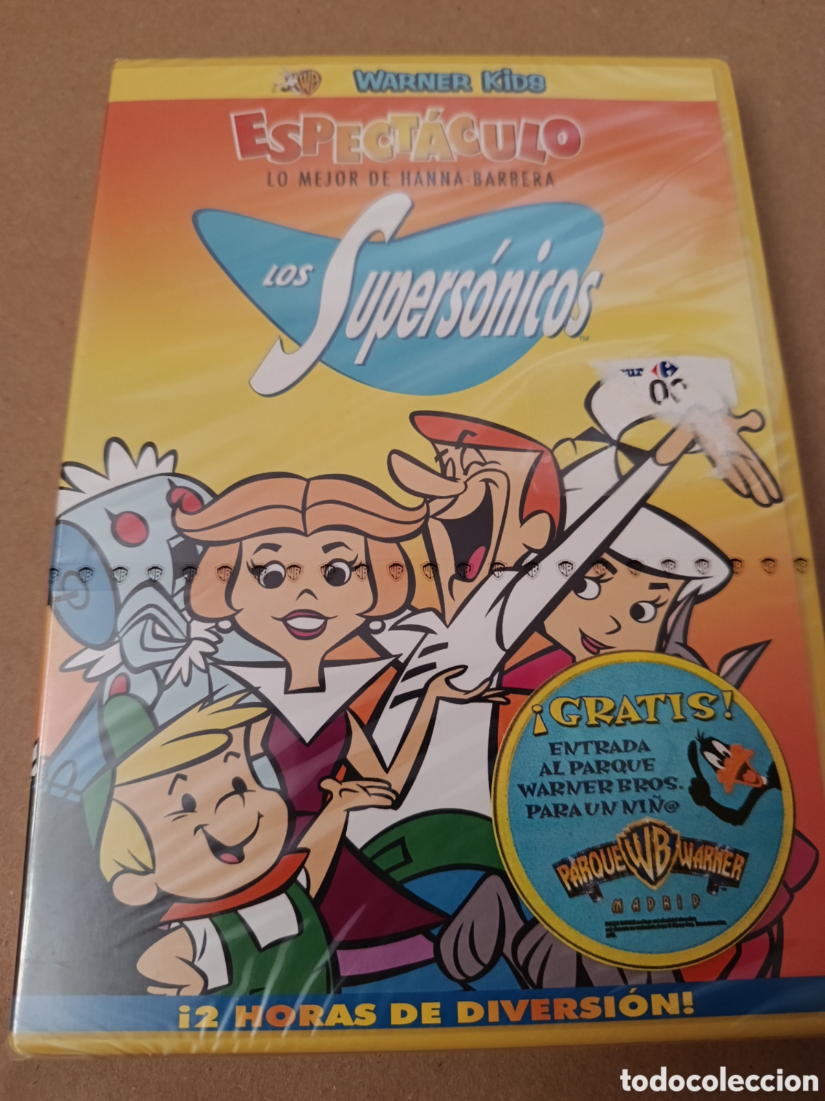 Cin&eacute;ma: Dvd. Los Supers&oacute;nicos. Precintado. Espect&aacute;culo. Lo mejor de Hanna-Barbera. Descatalogado.