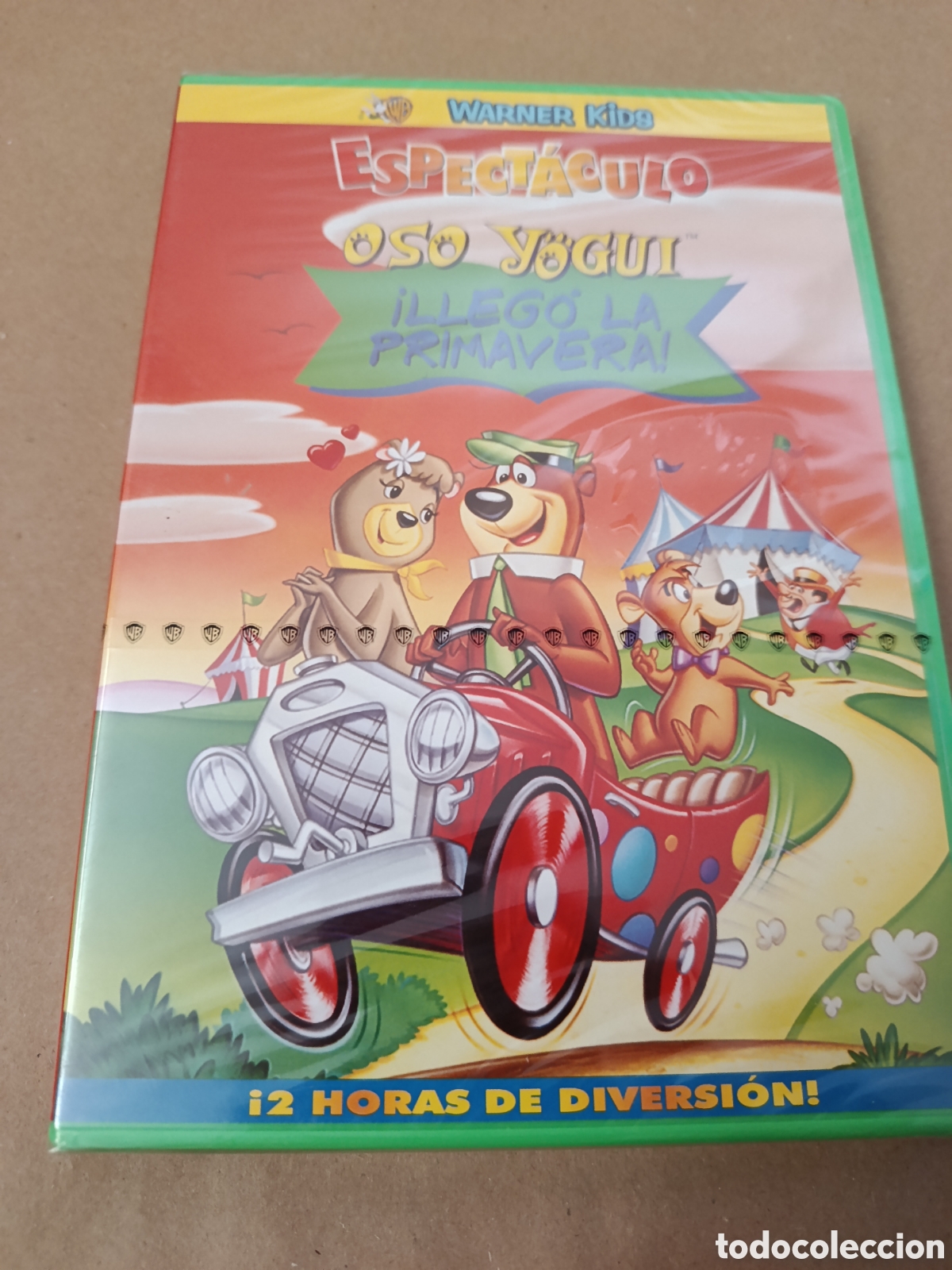 Cin&eacute;ma: Dvd. Oso Yogui. &iexcl;Lleg&oacute; la primavera! Precintado. Espect&aacute;culo. Hanna-Barbera. Descatalogado.