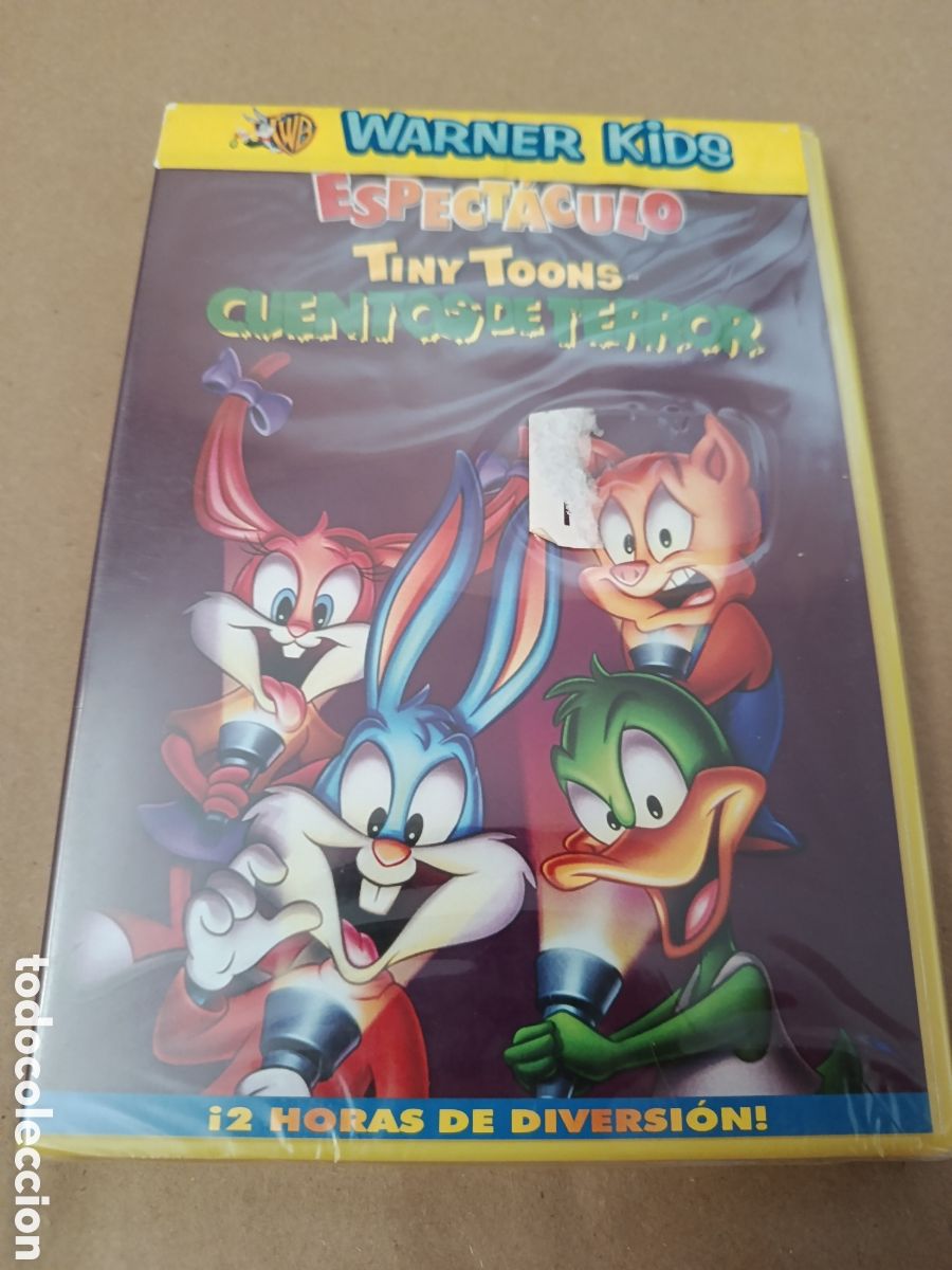 Cine: Dvd. Tiny Toons. Cuentos de terror. Precintado. Espect&aacute;culo. Hanna-Barbera.