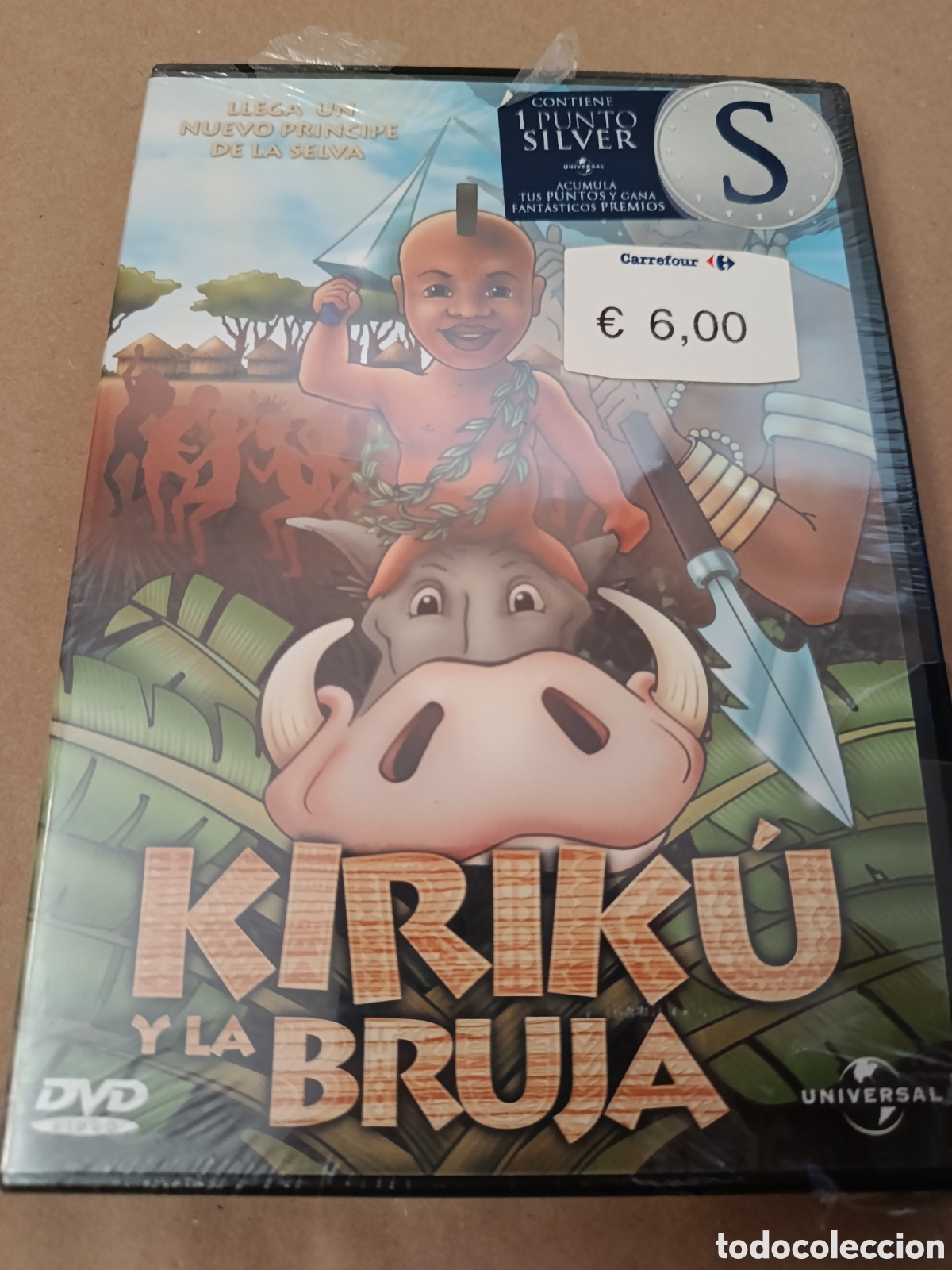 Cinema: Dvd. Kirik&uacute; y la bruja. Michel Ocelot. Precintado.