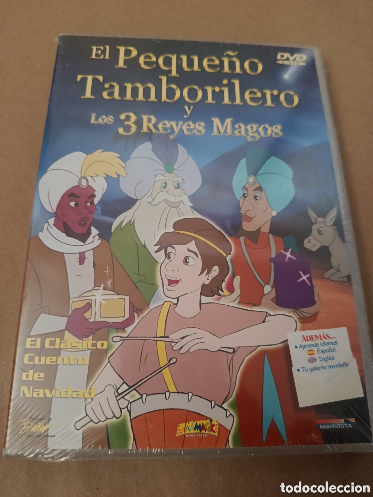 Cinema: Dvd. El peque&ntilde;o tamborilero y los tres reyes magos. Precintado.