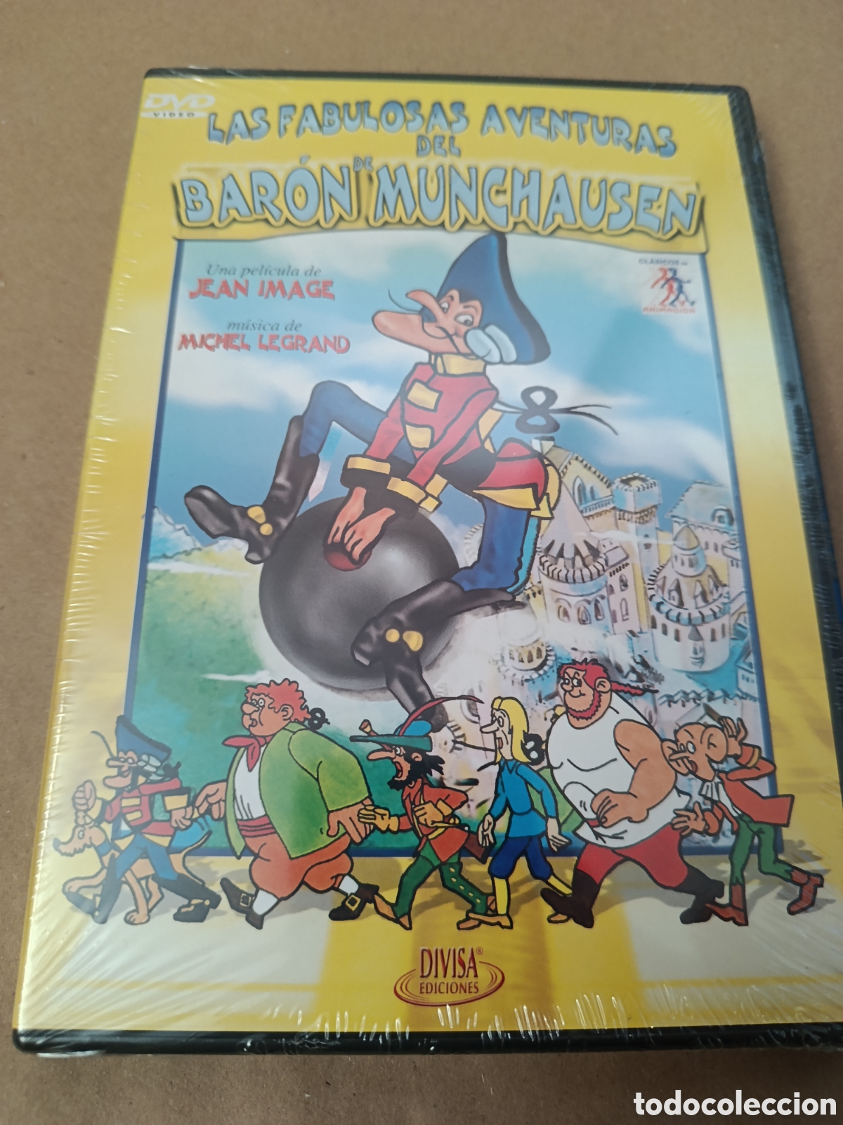 Cinema: Dvd. Las fabulosas aventuras del Bar&oacute;n De Munchausen. Precintado. Desacatalogado.