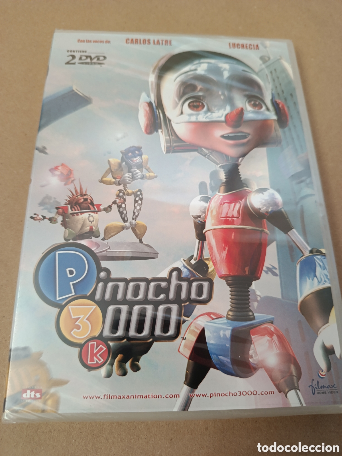 Cine: Dvd. Pinocho 3000. 2 dvds. Precintado.