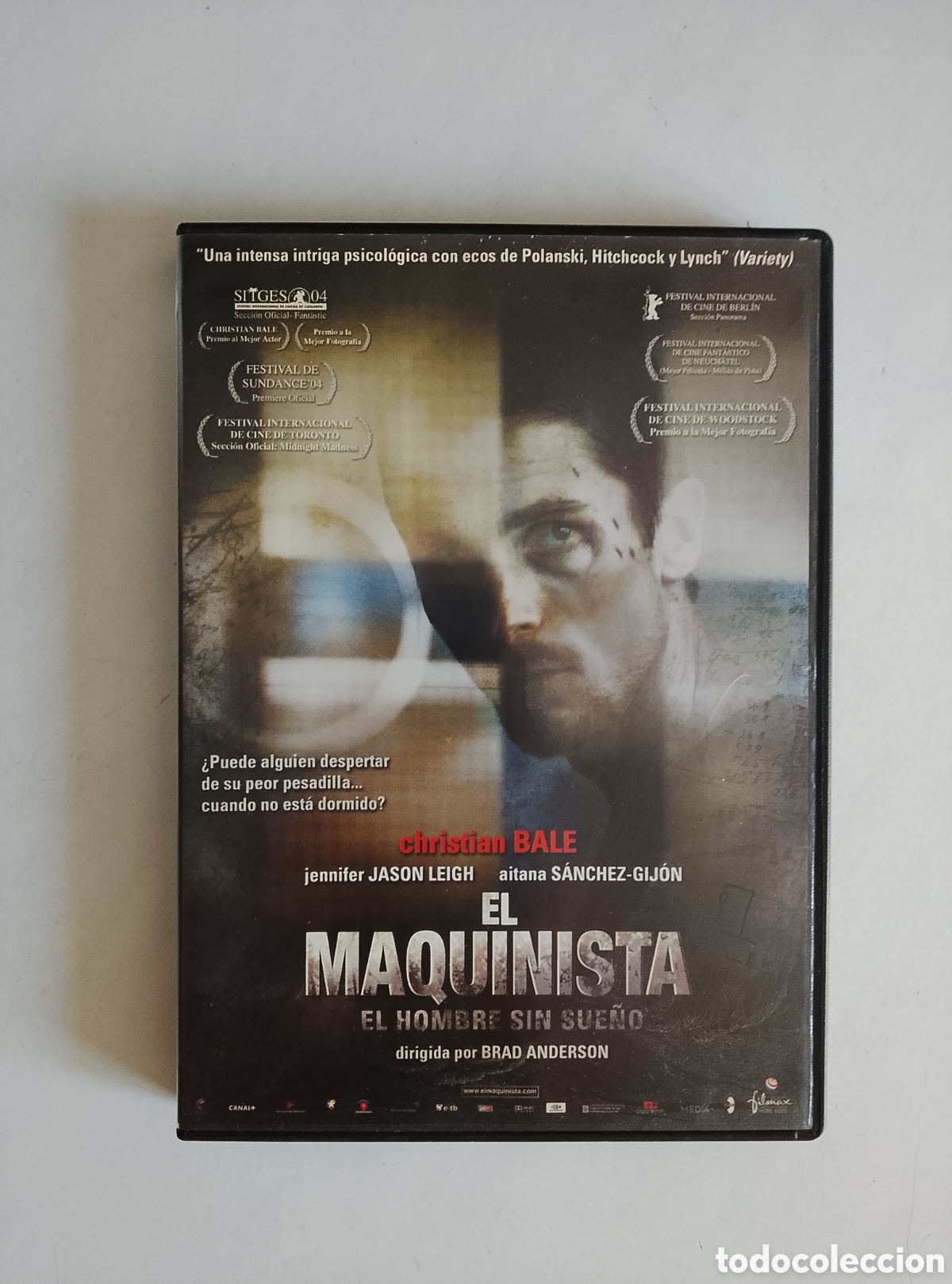 Cine: PELICULA DVD EL MAQUINISTA